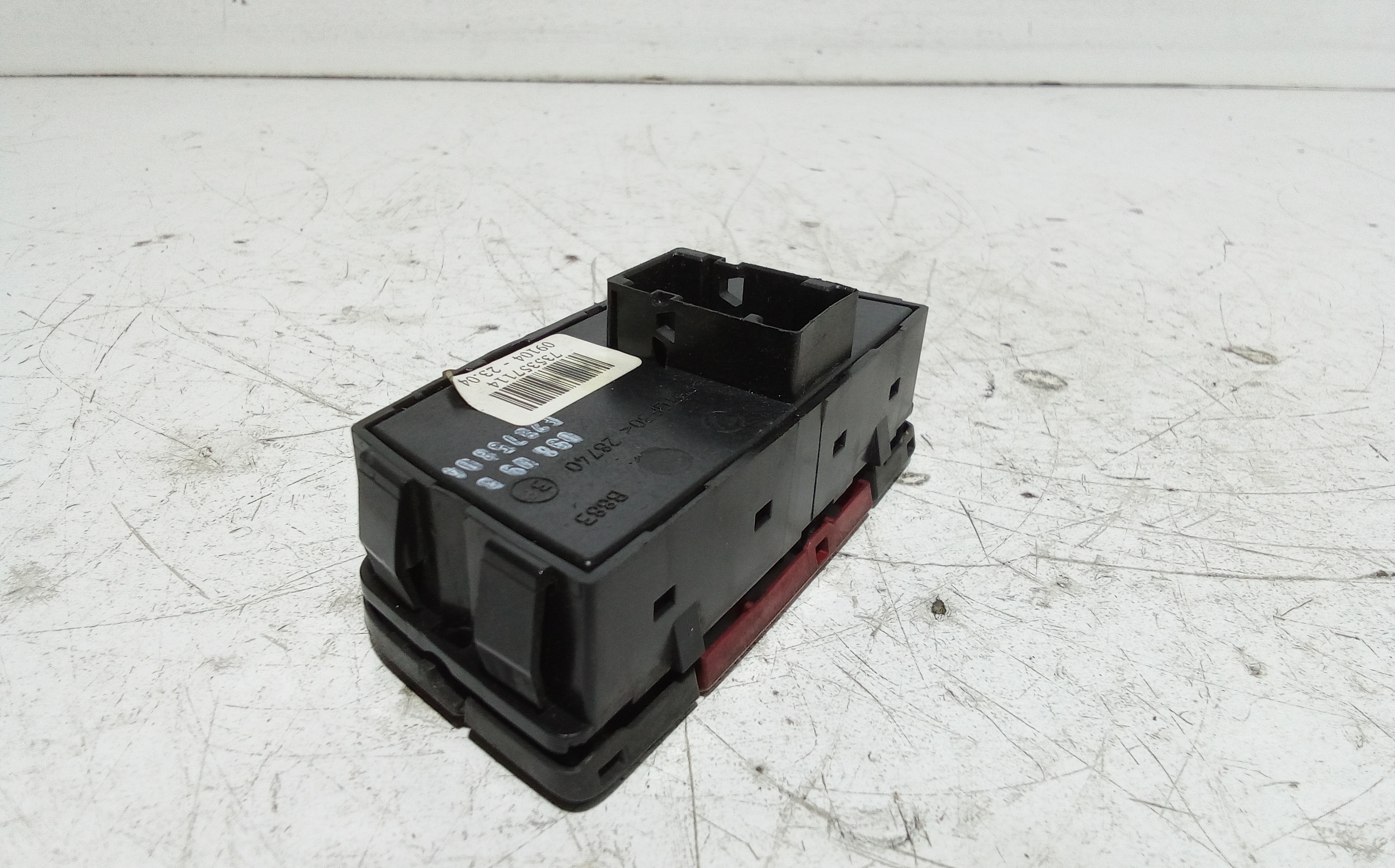 Pulsante luci di emergenza per Fiat Panda 2 Serie (2003 - 2010)