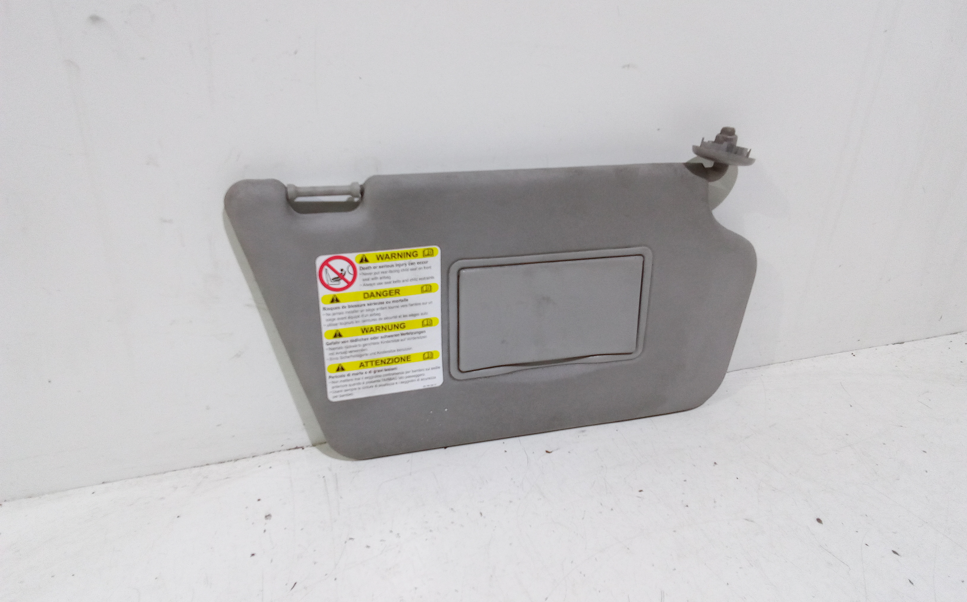 Parasole aletta Lato Passeggero per Mazda 2 Berlina 1 Serie (2003 - 2007)