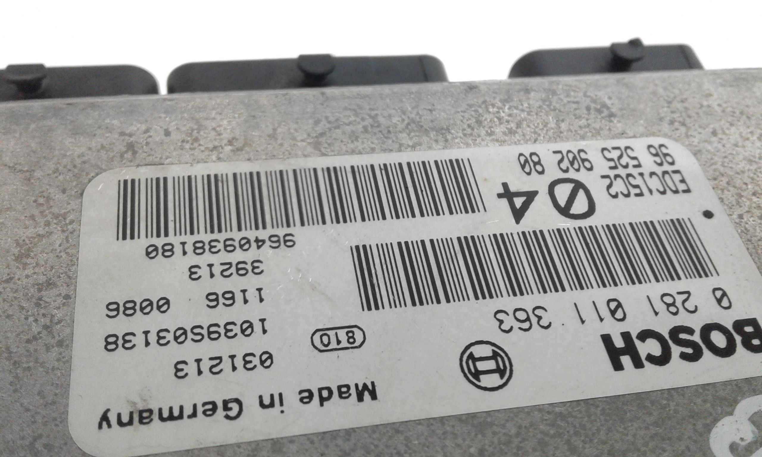 Centralina motore PEUGEOT 807 1 Serie