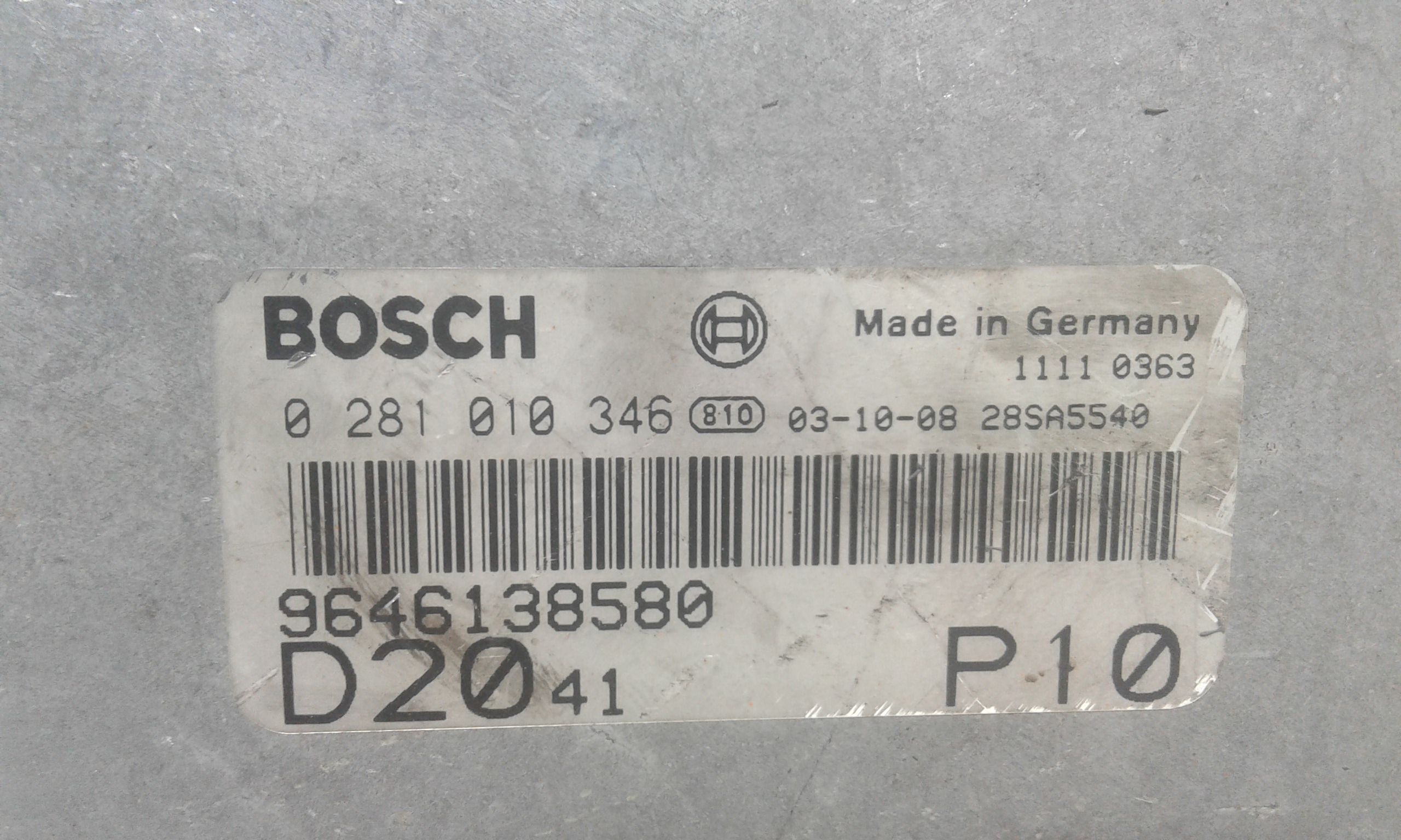 Centralina motore FIAT Ducato 4 Serie