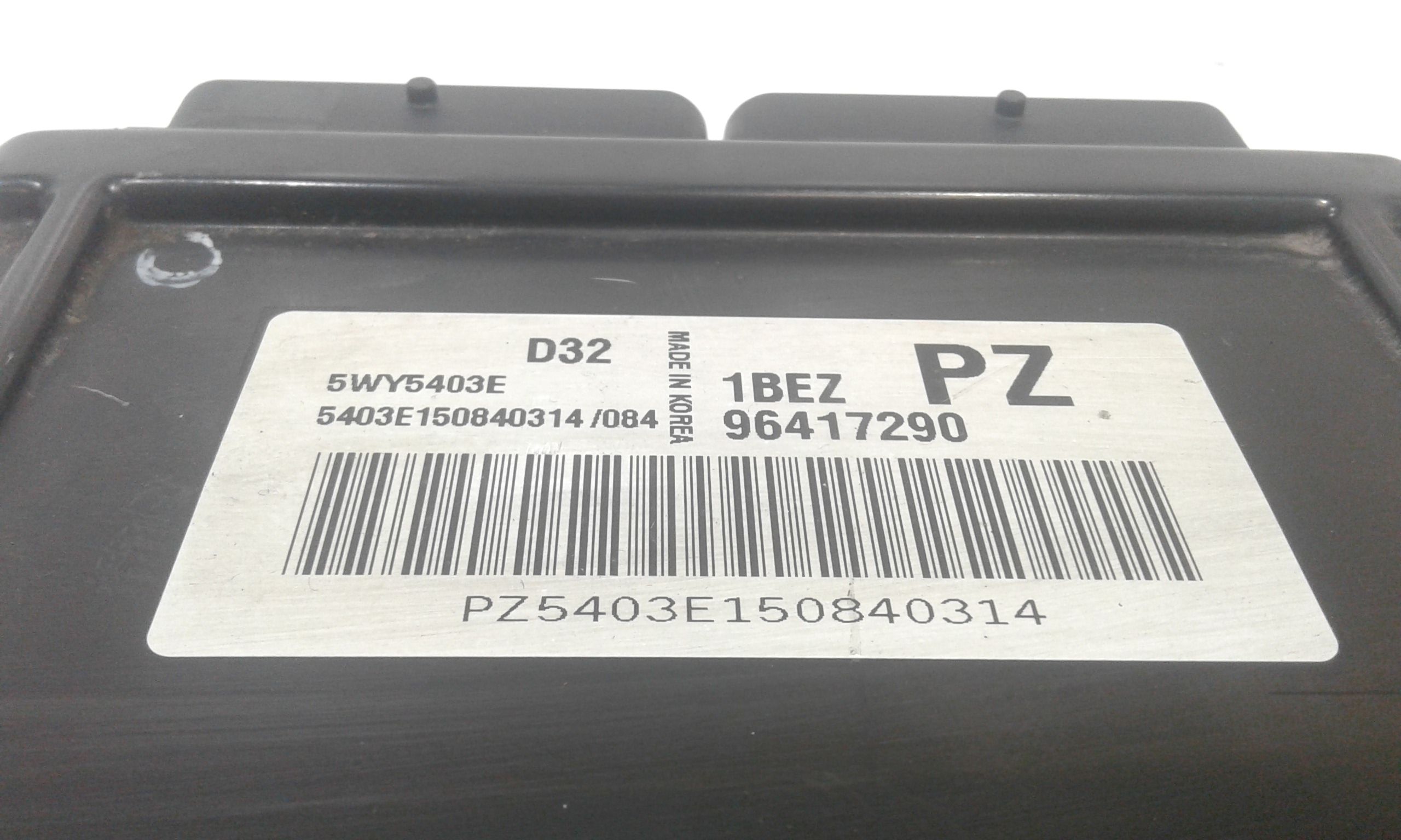 Centralina motore CHEVROLET Matiz 3 Serie