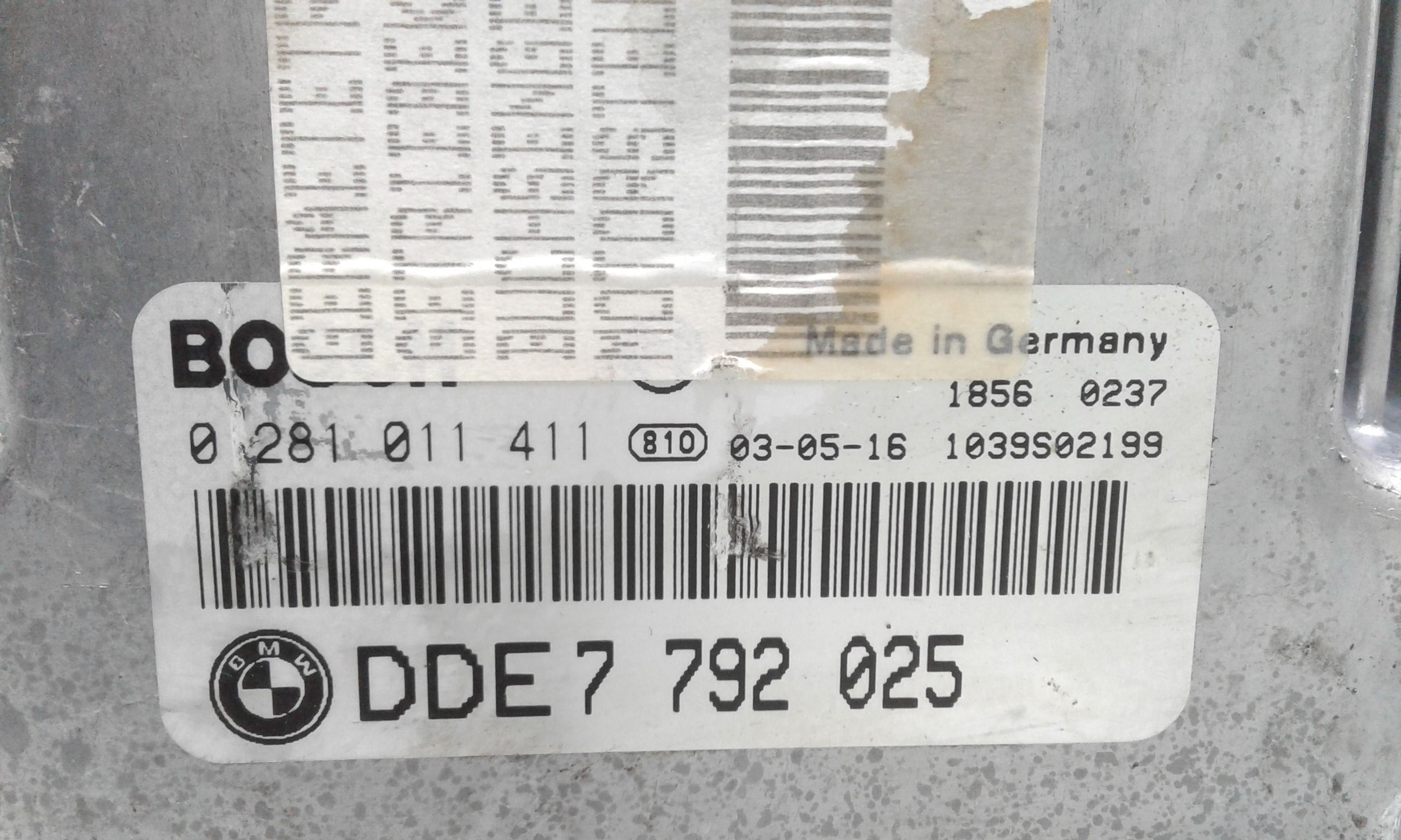 Centralina motore BMW Serie 3 E46 Compact