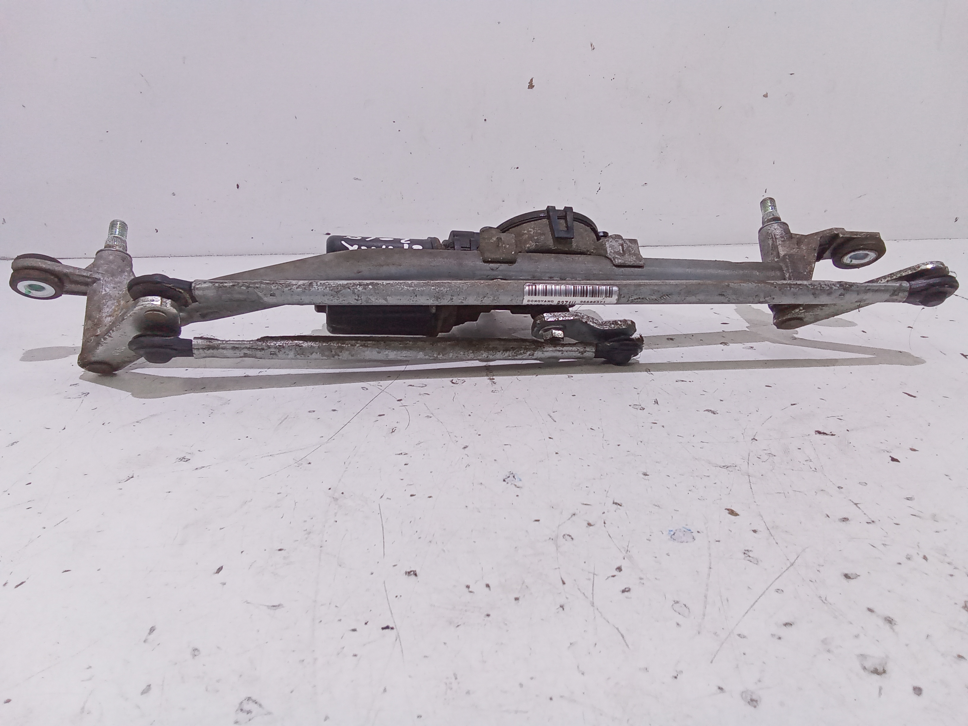 Motorino tergi ant completo di tandem per Chevrolet Spark 1 Serie (2009 - 2012)