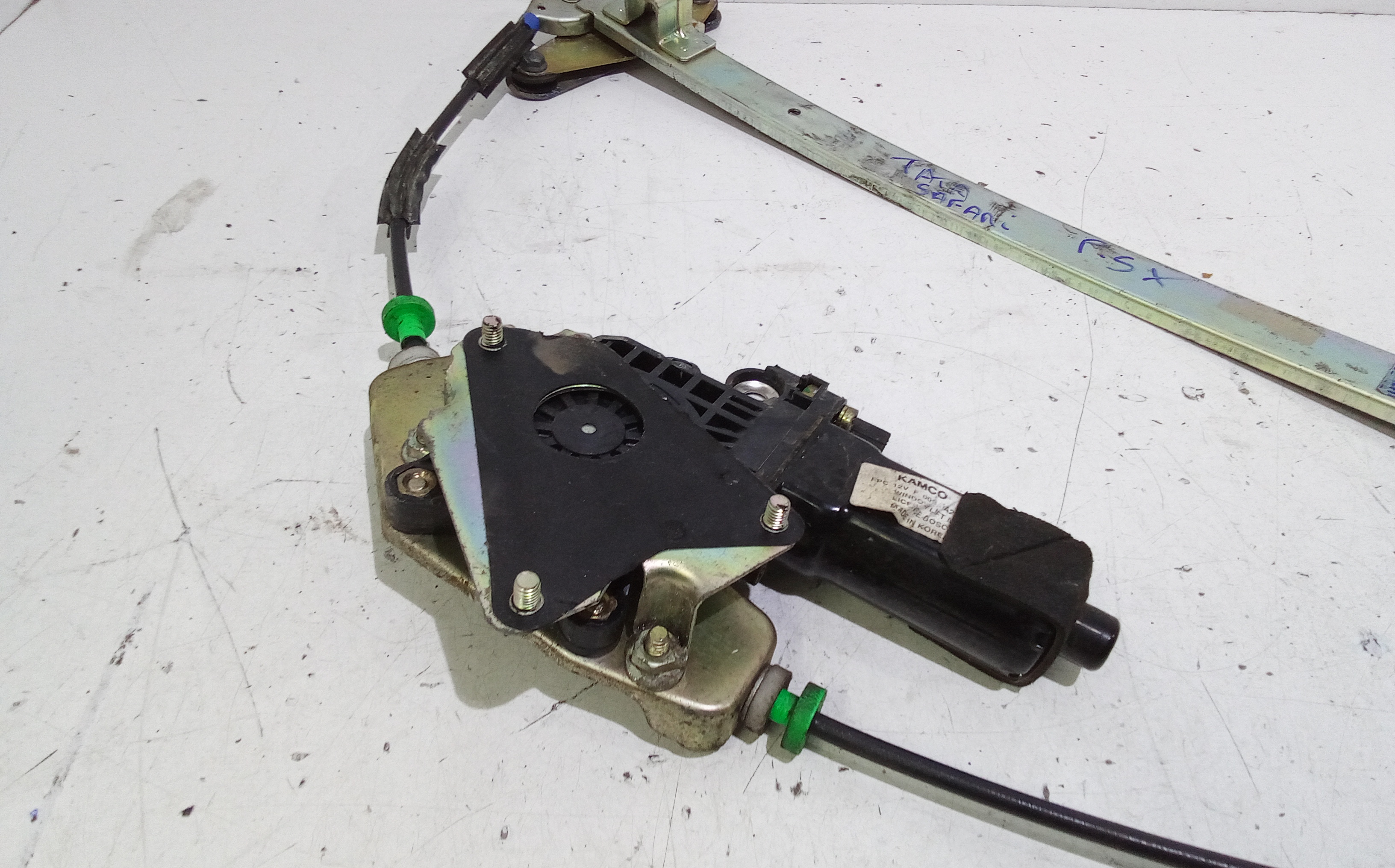 Cremagliera posteriore sinistra guida per Tata Safari 1  Serie (1998 - 2006)