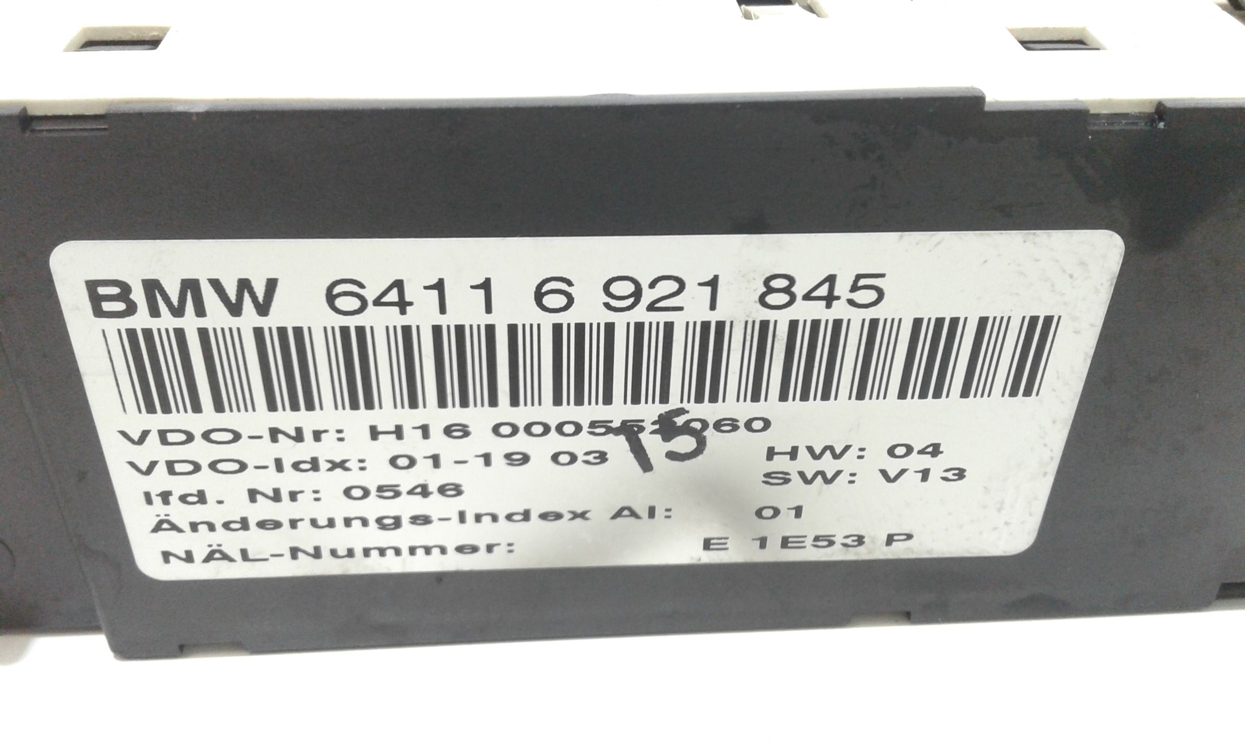 Comandi Clima BMW Serie 3 E46 Compact