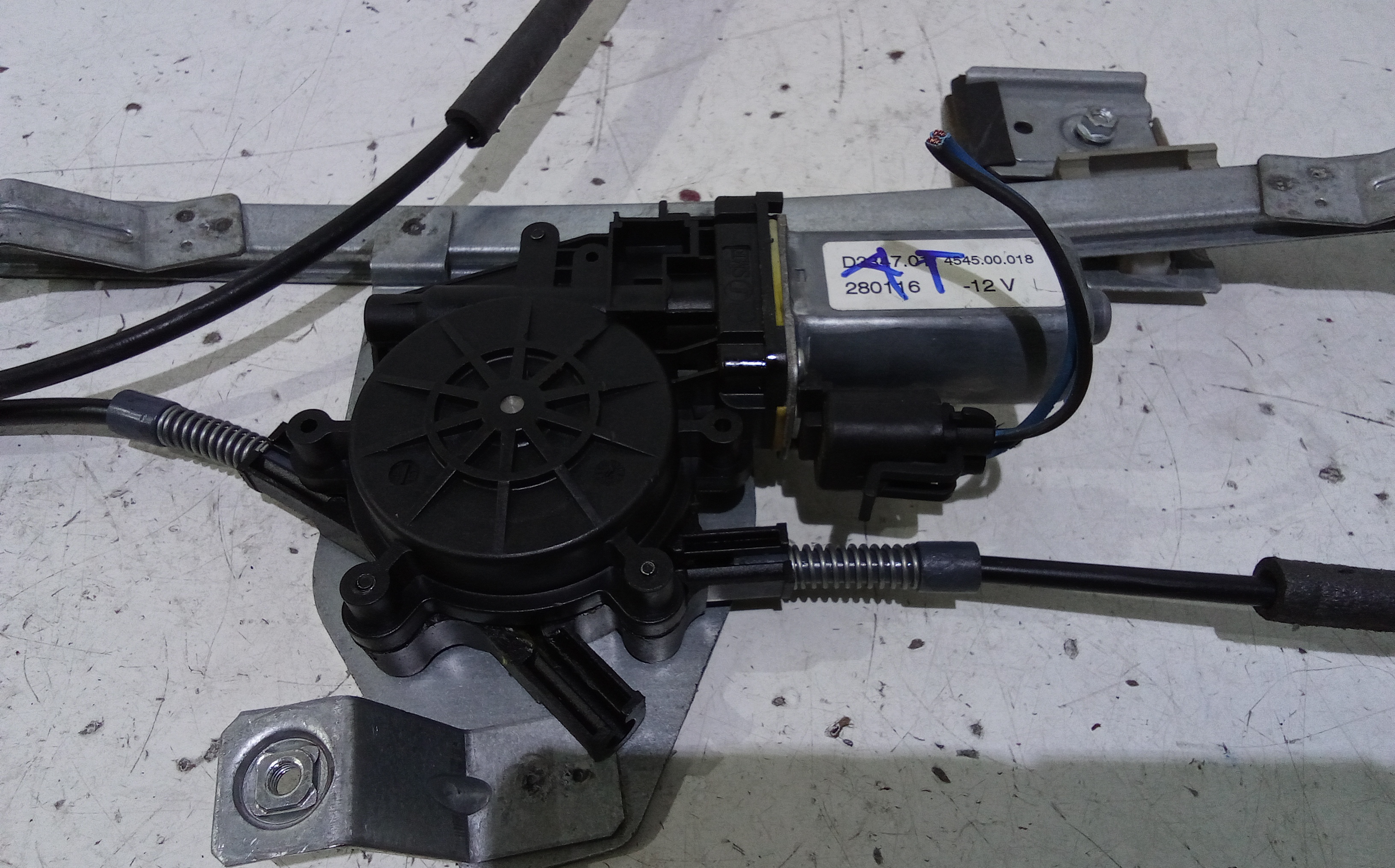 Cremagliera anteriore sinistra Guida per Ssangyong Kyron 1 Serie (2005 - 2007)