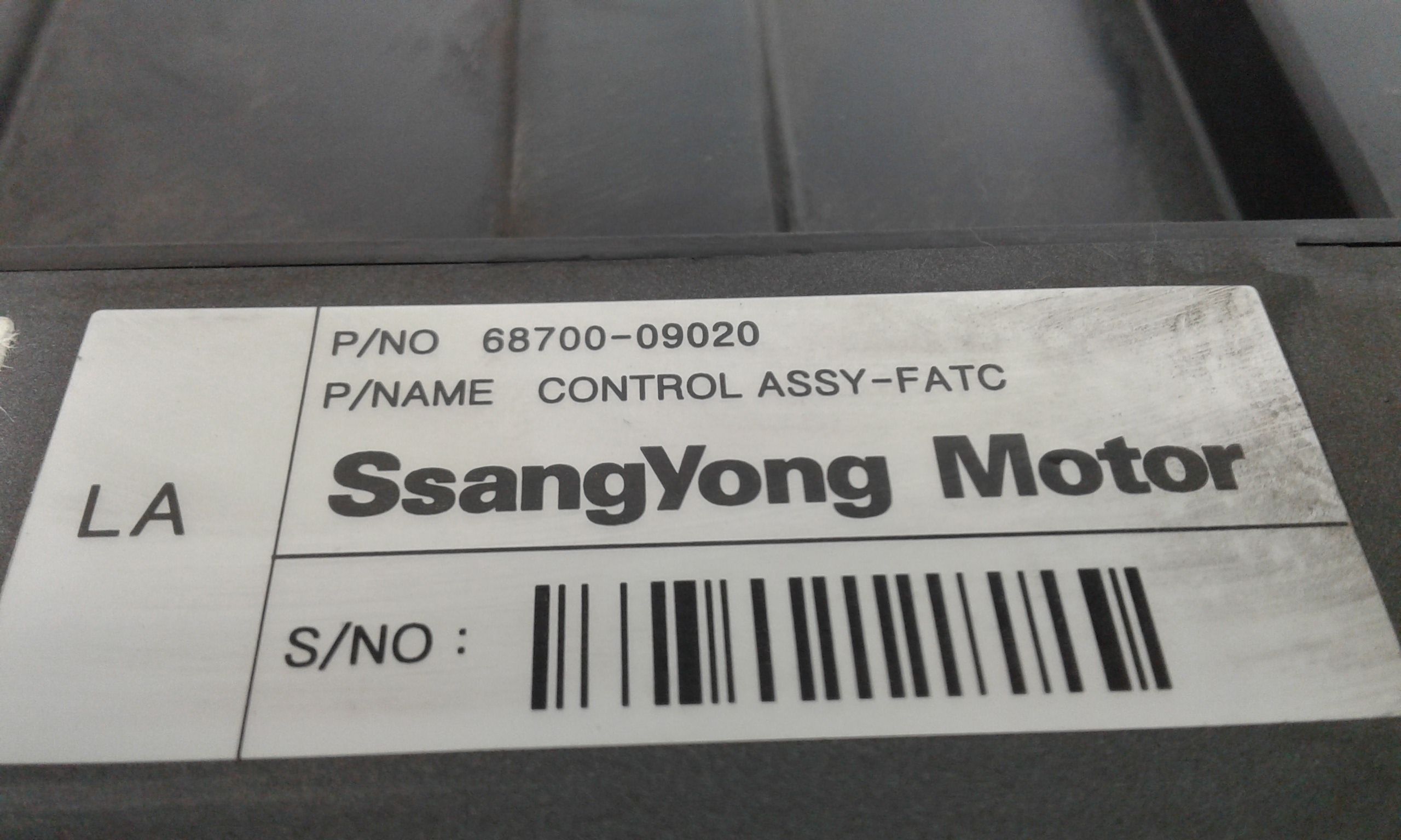 Comandi Clima SSANGYONG Kyron 1 Serie