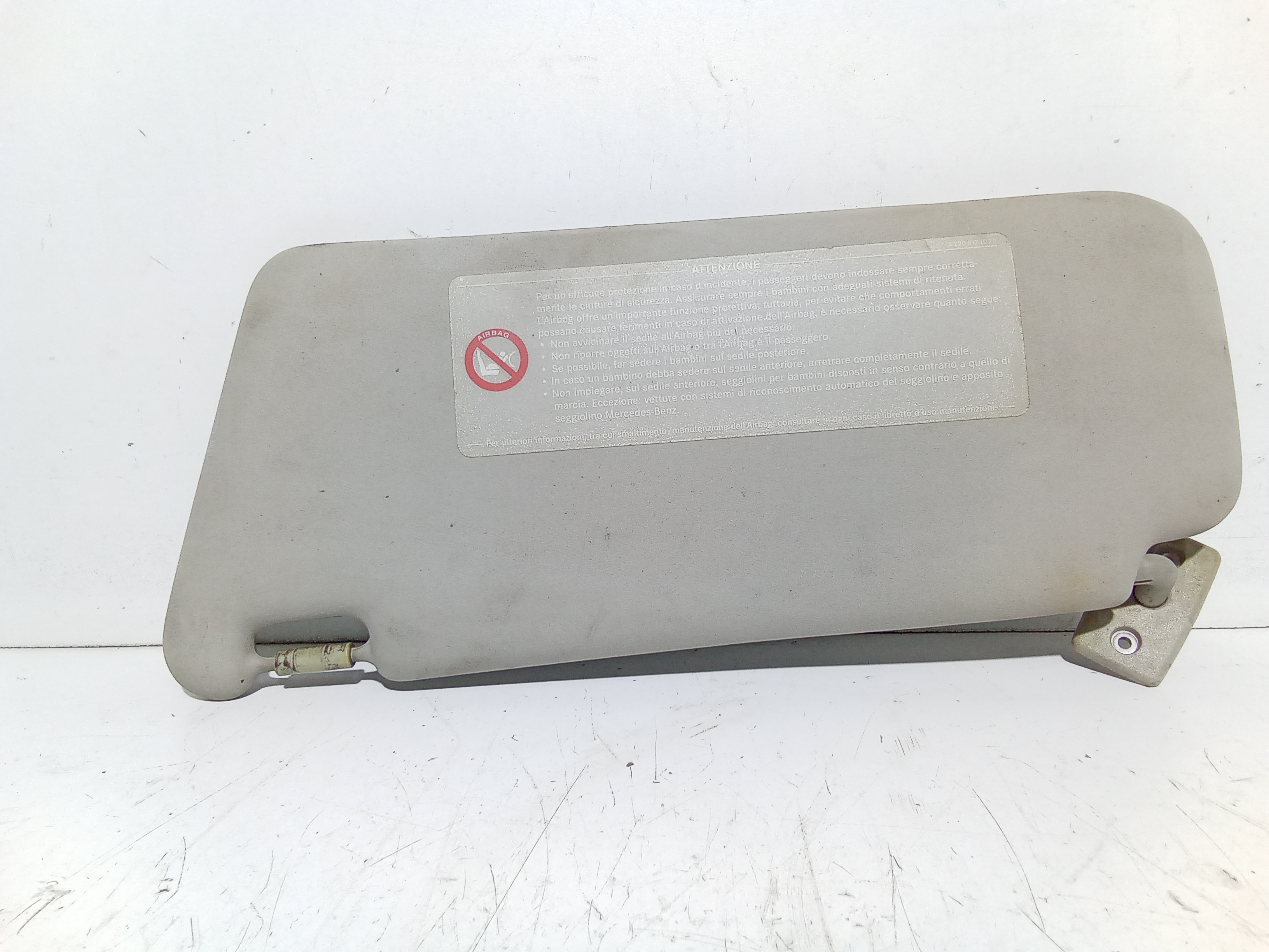 Parasole aletta Lato Passeggero per Mercedes Classe A W169 3 Serie (2004 - 2008)