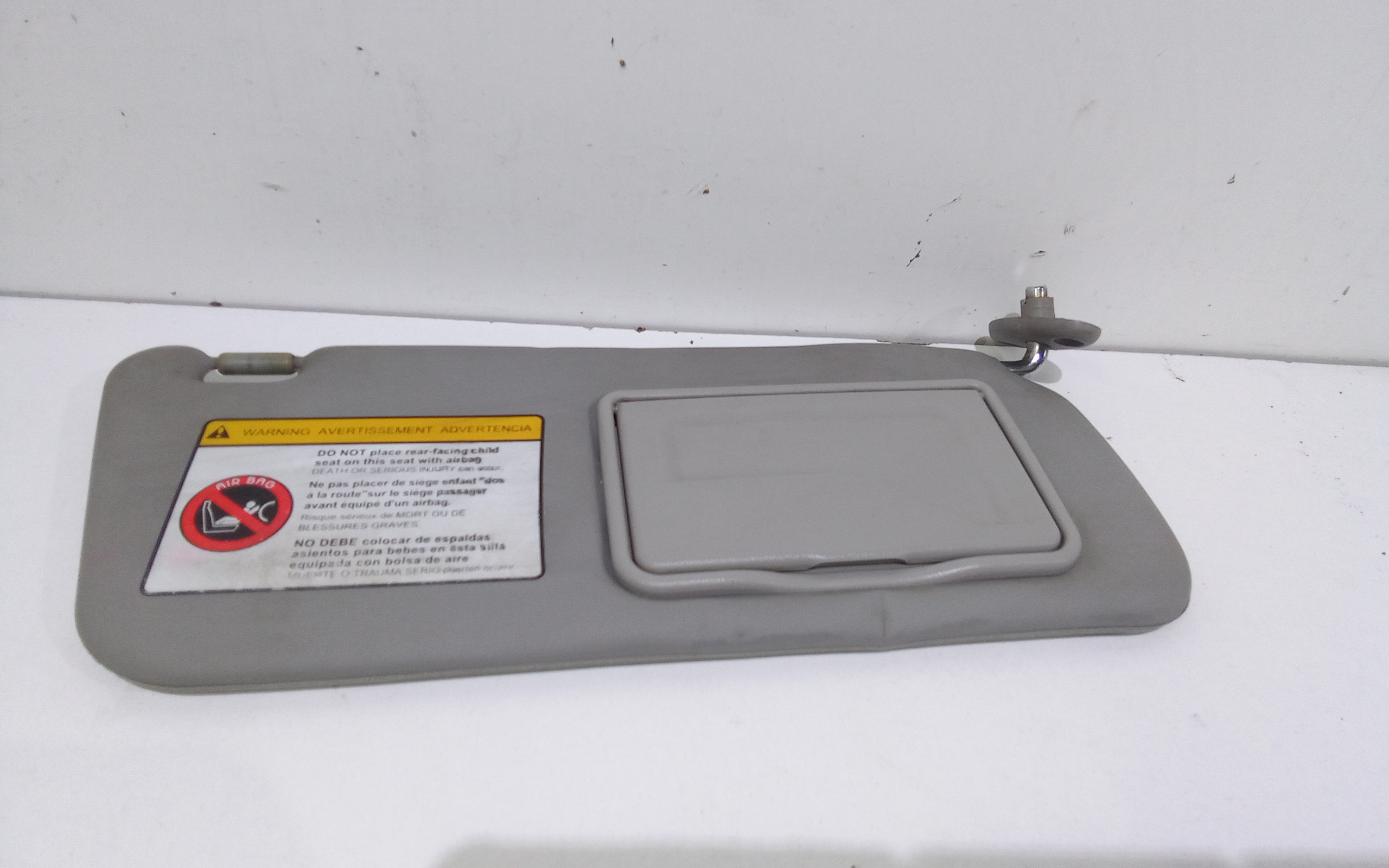 Parasole aletta Lato Passeggero per Chevrolet Matiz 3 Serie (2005 - 2007)