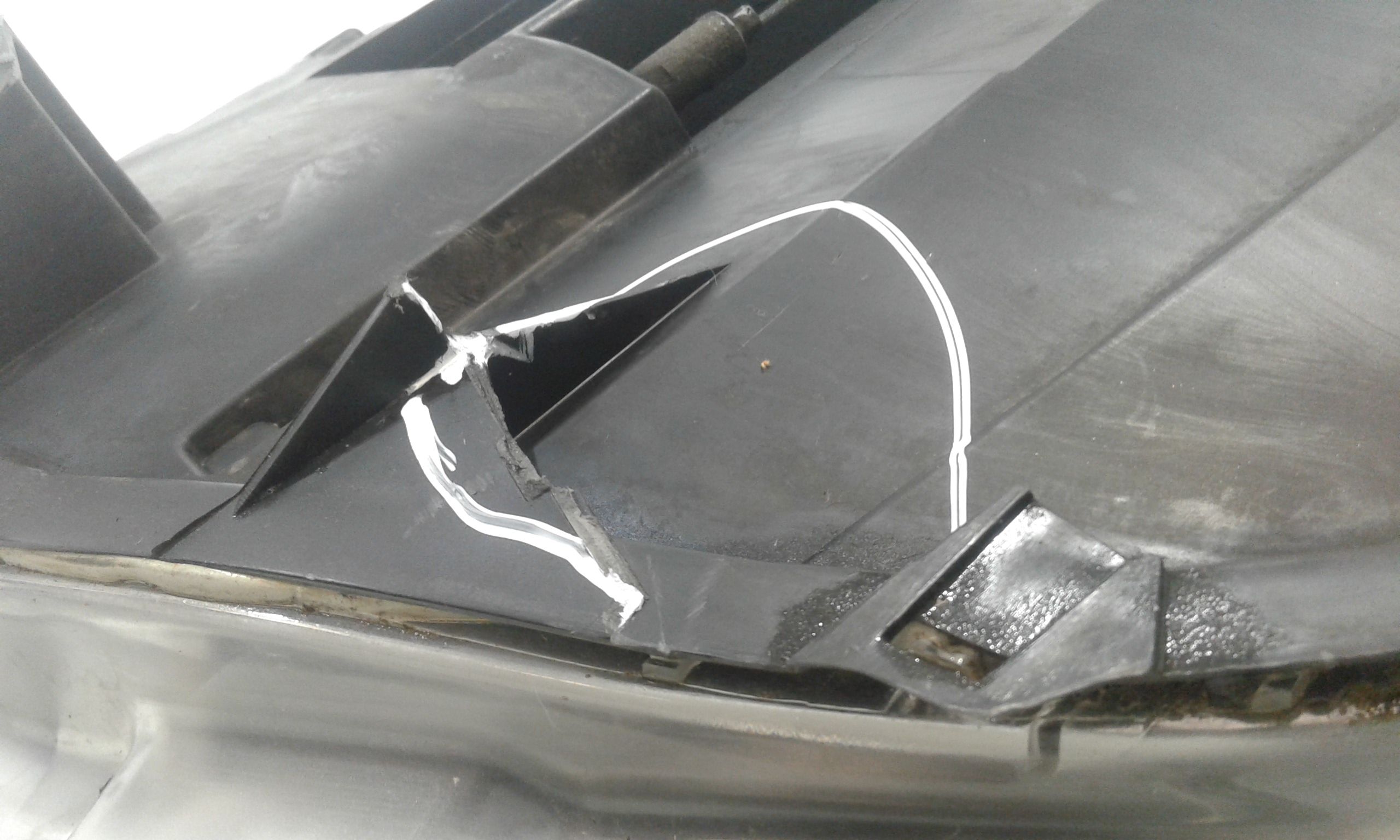 Faro anteriore Destro Passeggero PEUGEOT 807 1 Serie