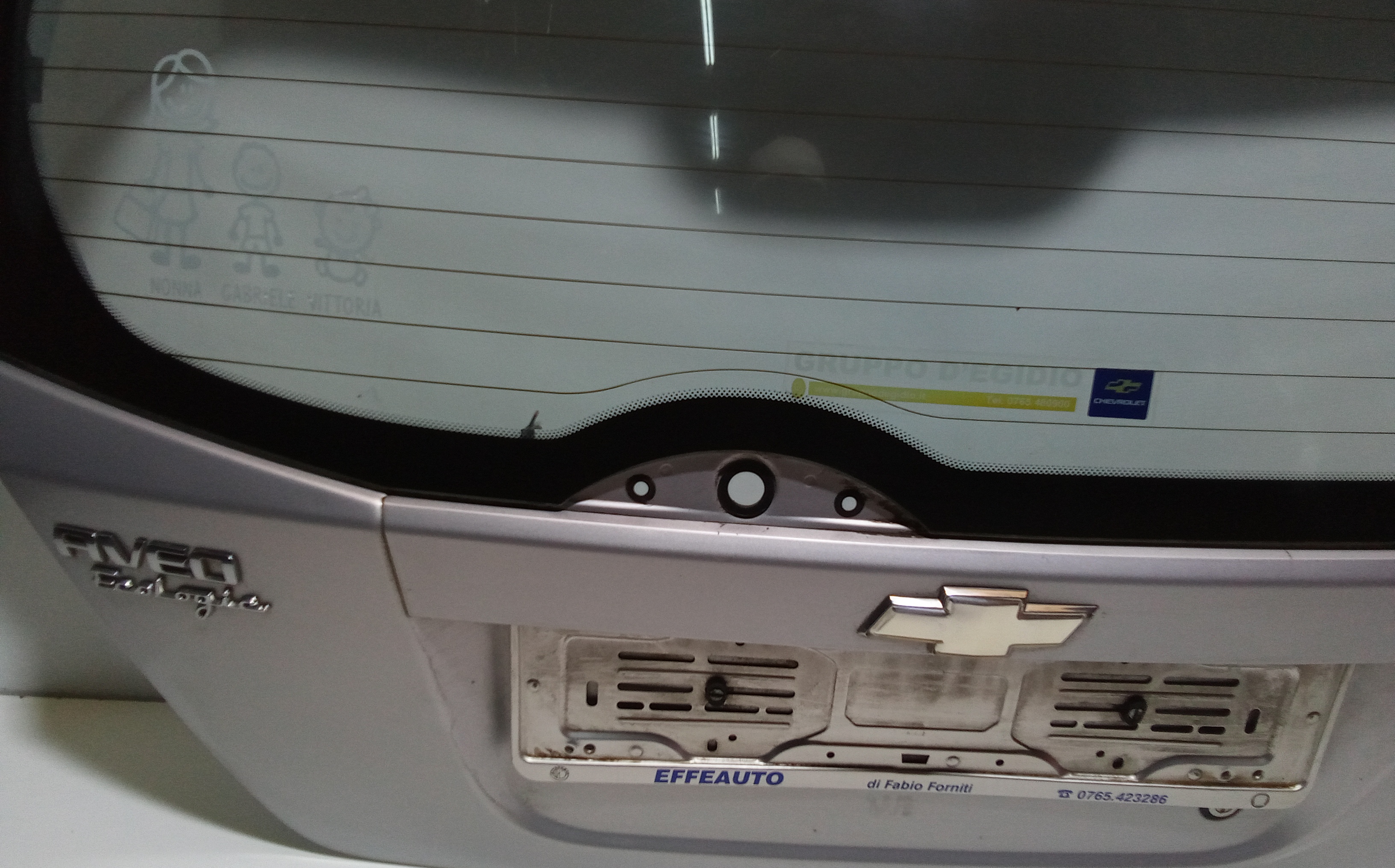 Portellone Posteriore per Chevrolet Aveo 2 Serie (2011 - In produzione)