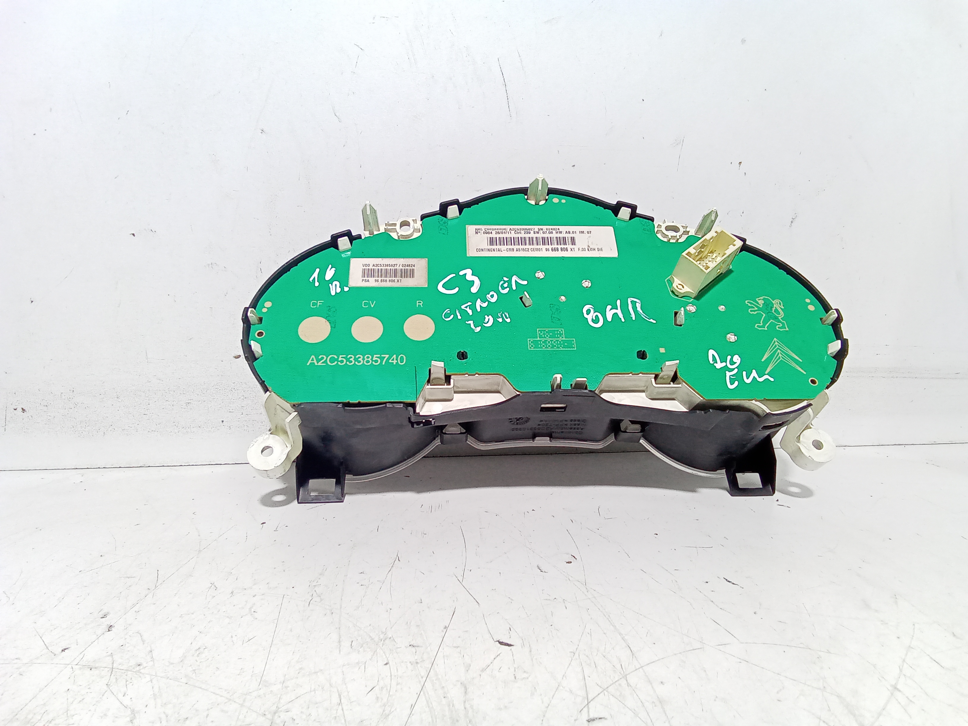 Quadro Strumenti per Citroen C3 Serie (2009 - 2015)