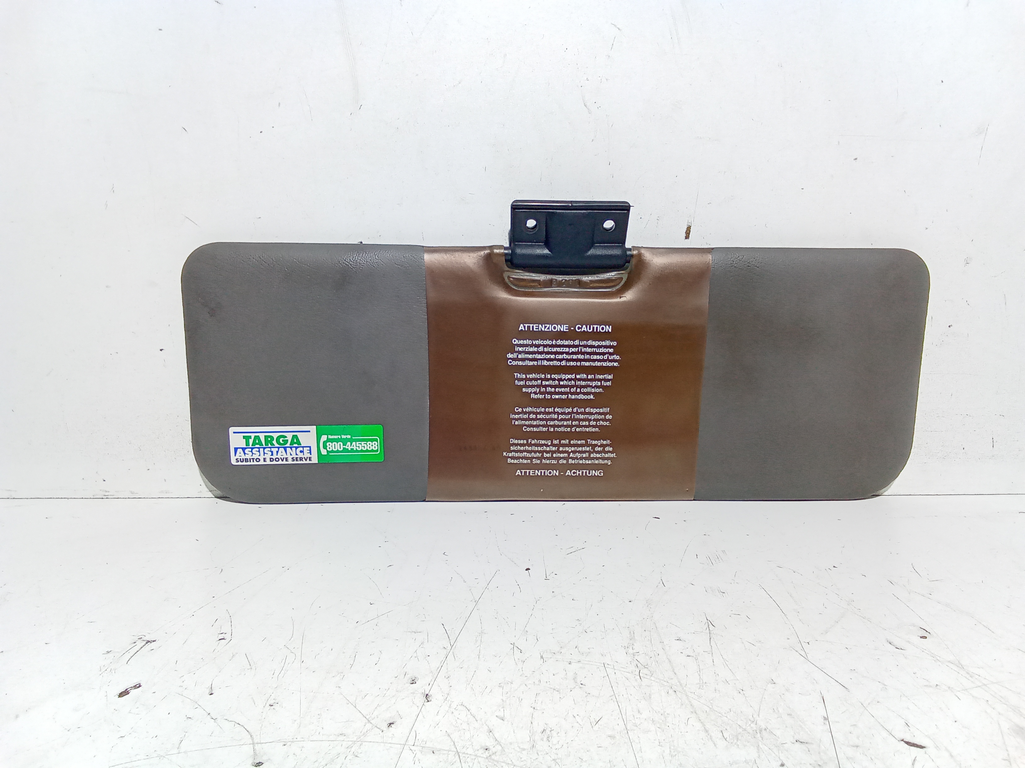 Parasole aletta anteriore Lato Guida per Fiat Panda 1 Serie (1980 - 2003)