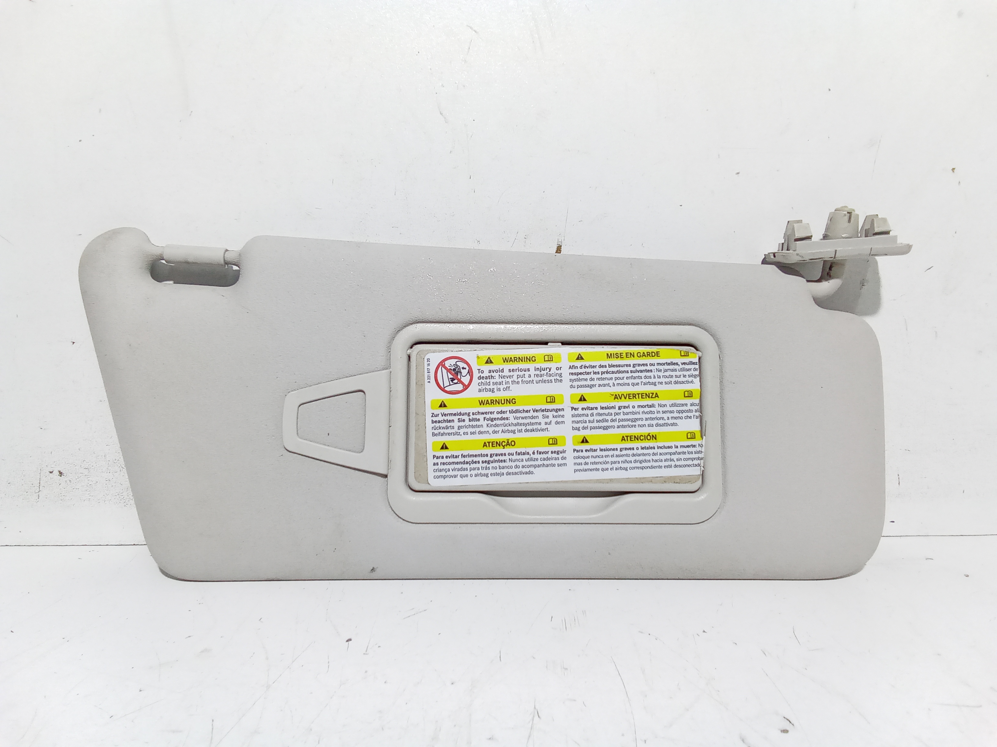 Parasole aletta Lato Passeggero per Mercedes Classe A W169 4 Serie (2008 - In produzione)