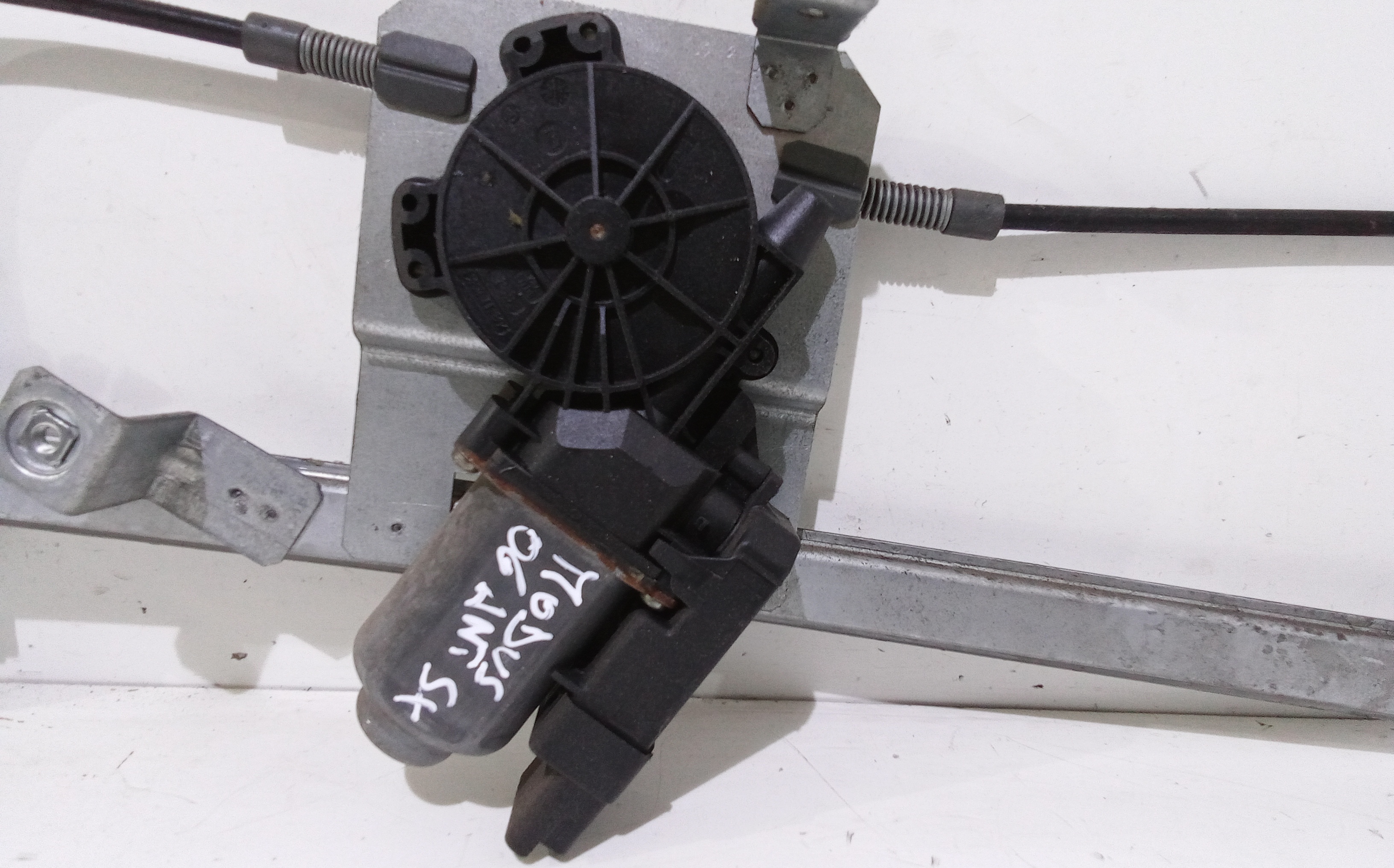 Cremagliera anteriore sinistra Guida per Renault Modus 1 Serie (2004 - 2006)