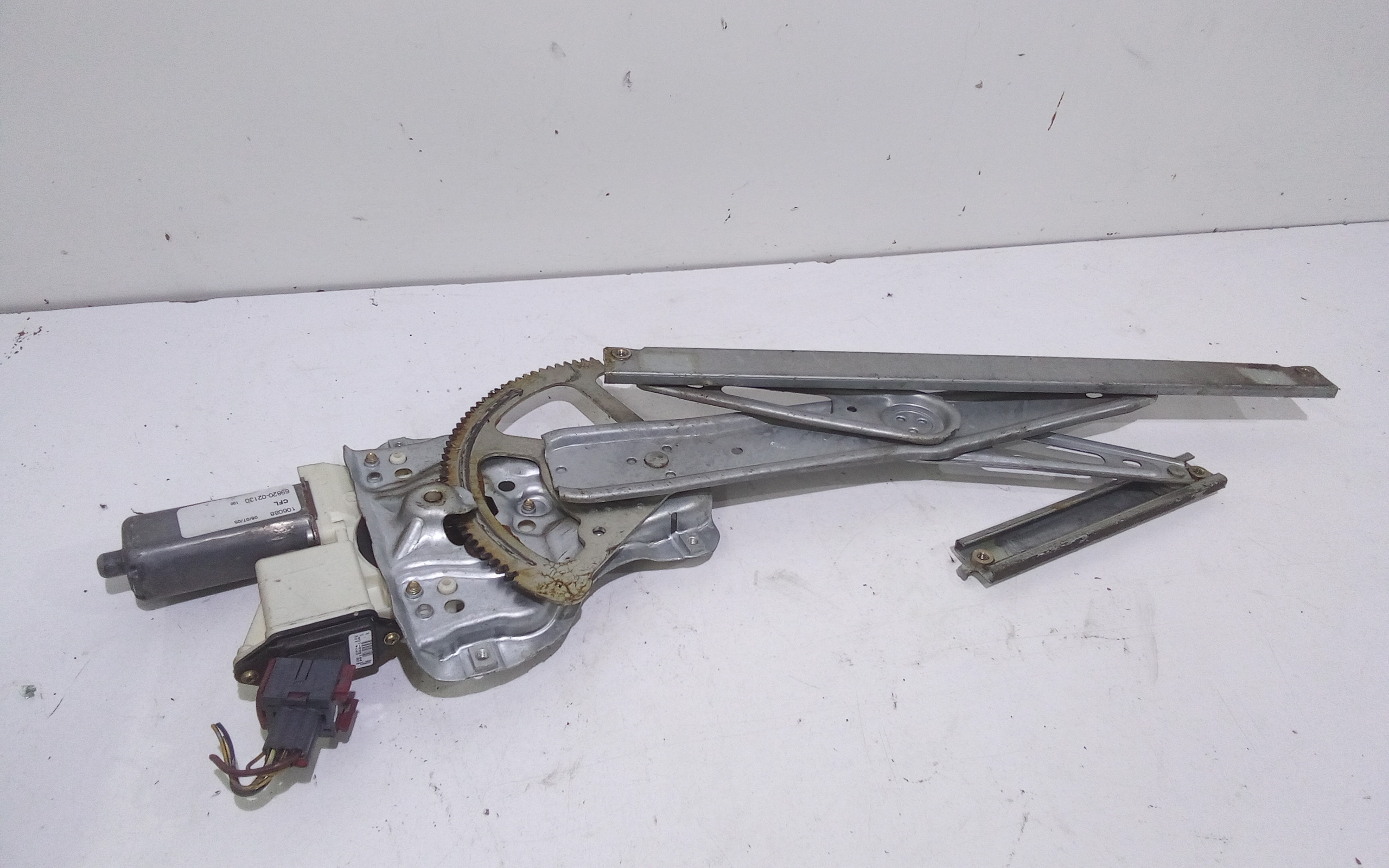 Cremagliera posteriore sinistra guida per Toyota Corolla Berlina 4 Serie (2005 - In produzione)