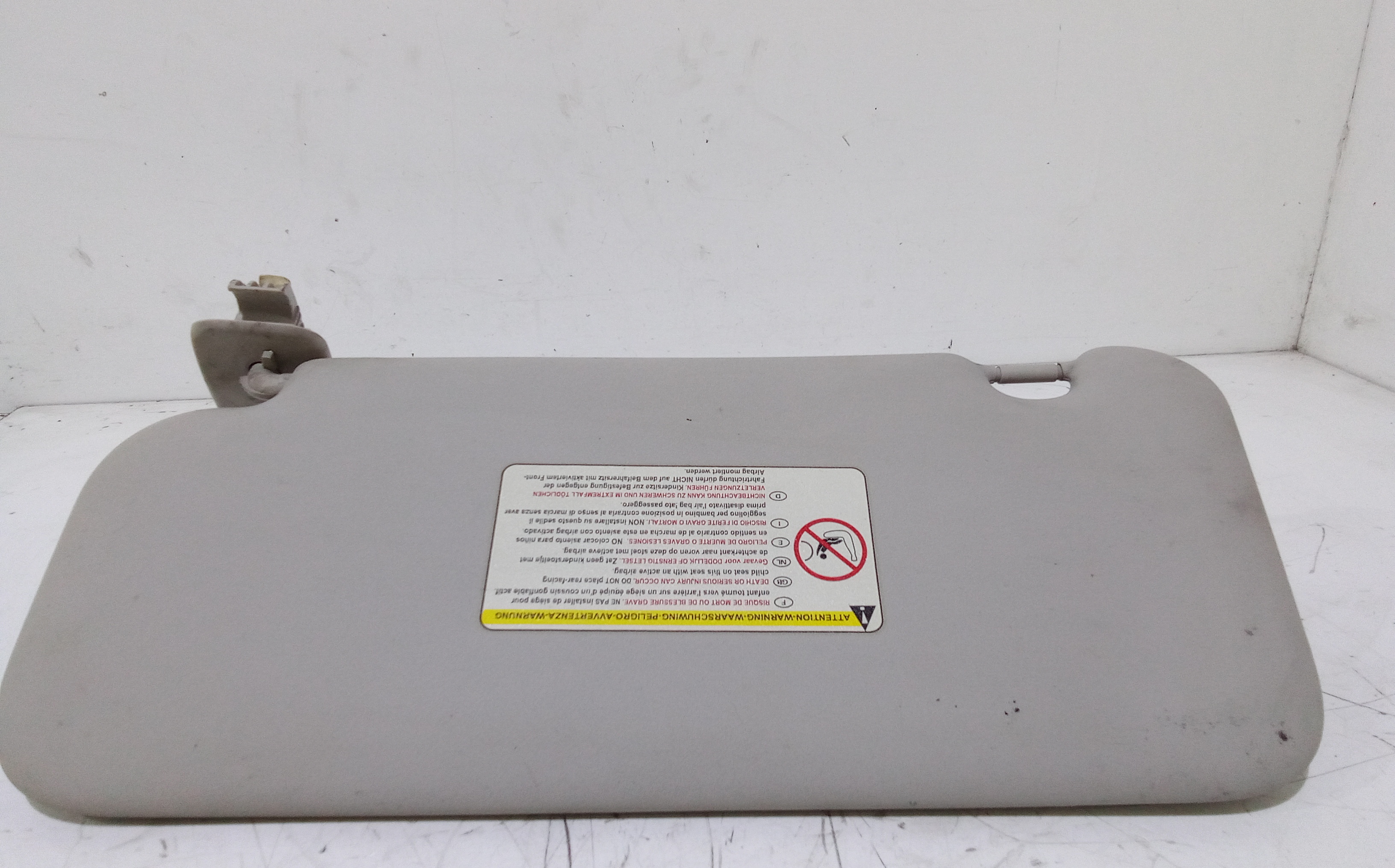 Parasole aletta Lato Passeggero per Peugeot 407 Berlina (2004 - In produzione)