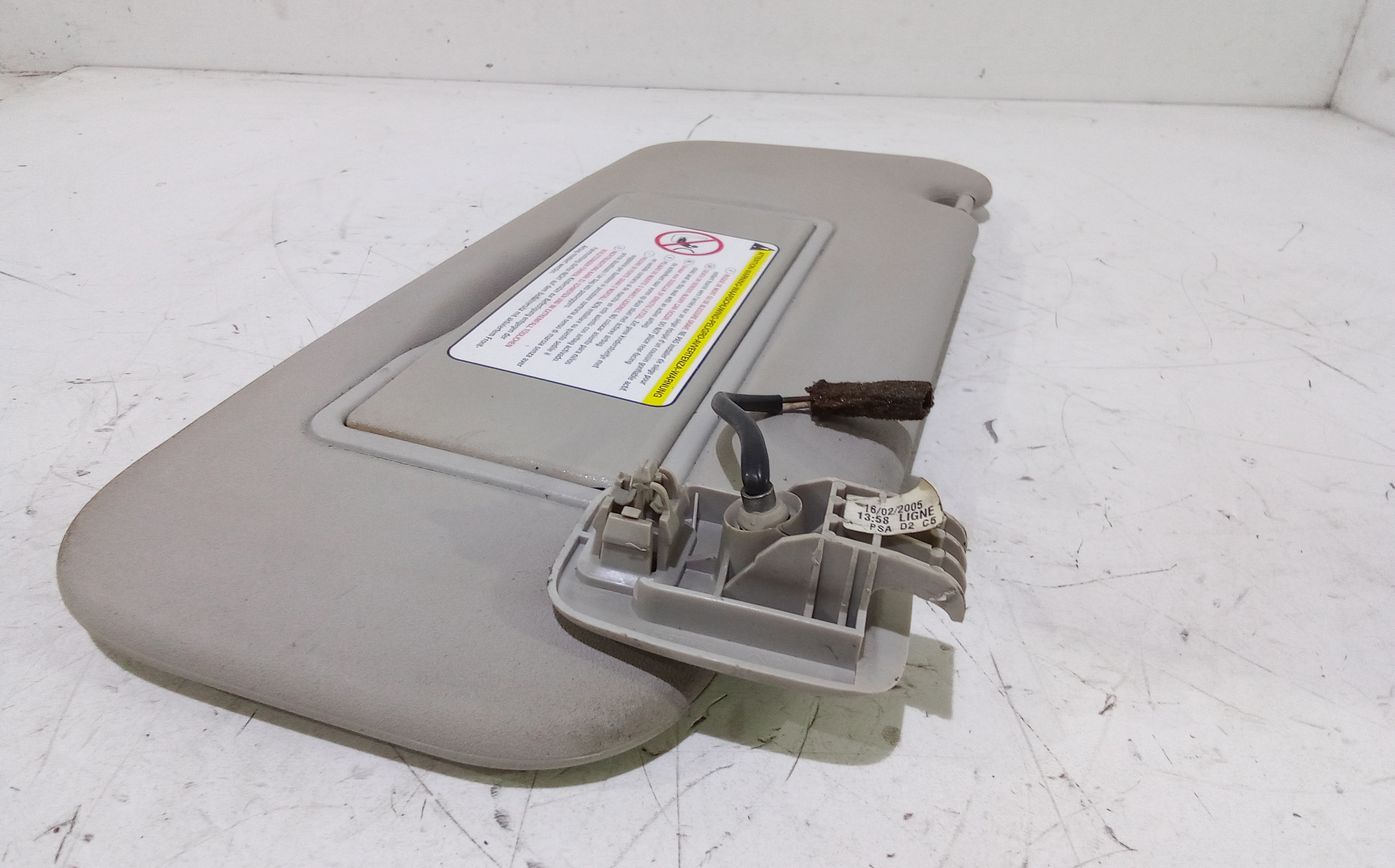 Parasole aletta Lato Passeggero per Peugeot 407 Berlina (2004 - In produzione)