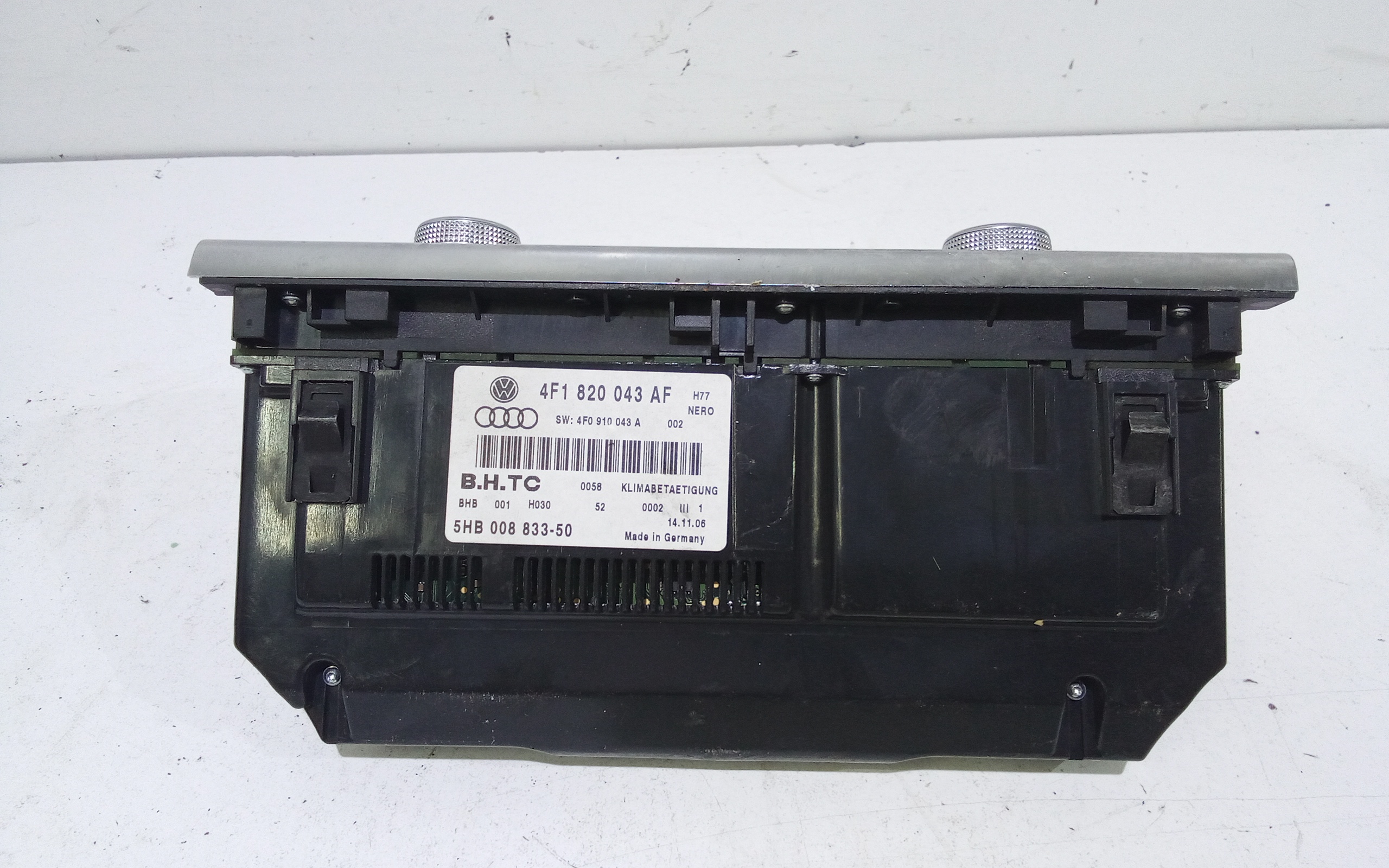 Comandi Clima per Audi A6 Avant Serie C6 (4f5) (04>12) (2004 - 2012)