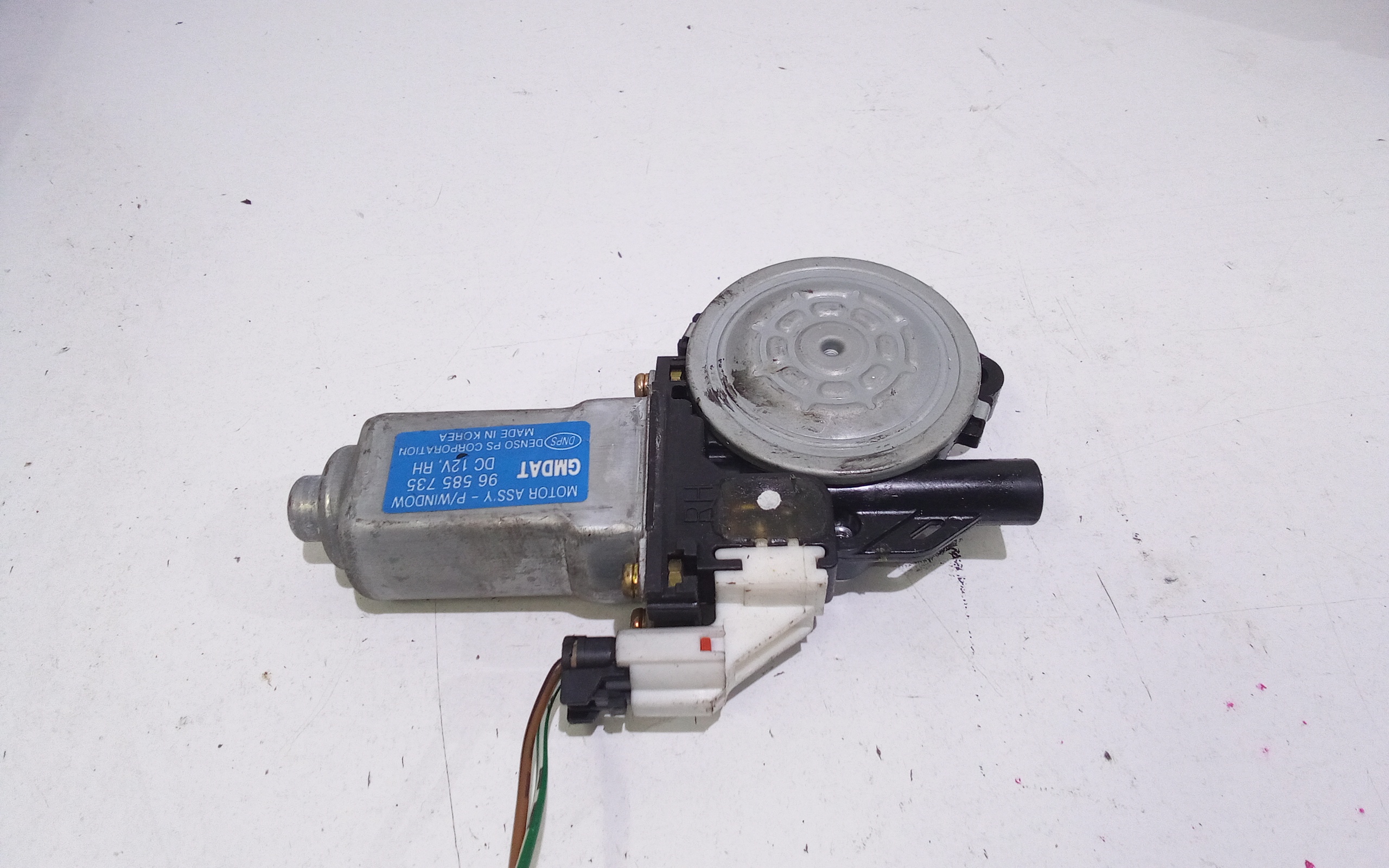 Motorino Alzavetro anteriore destra per Chevrolet Kalos 2 Serie (2005 - 2008)