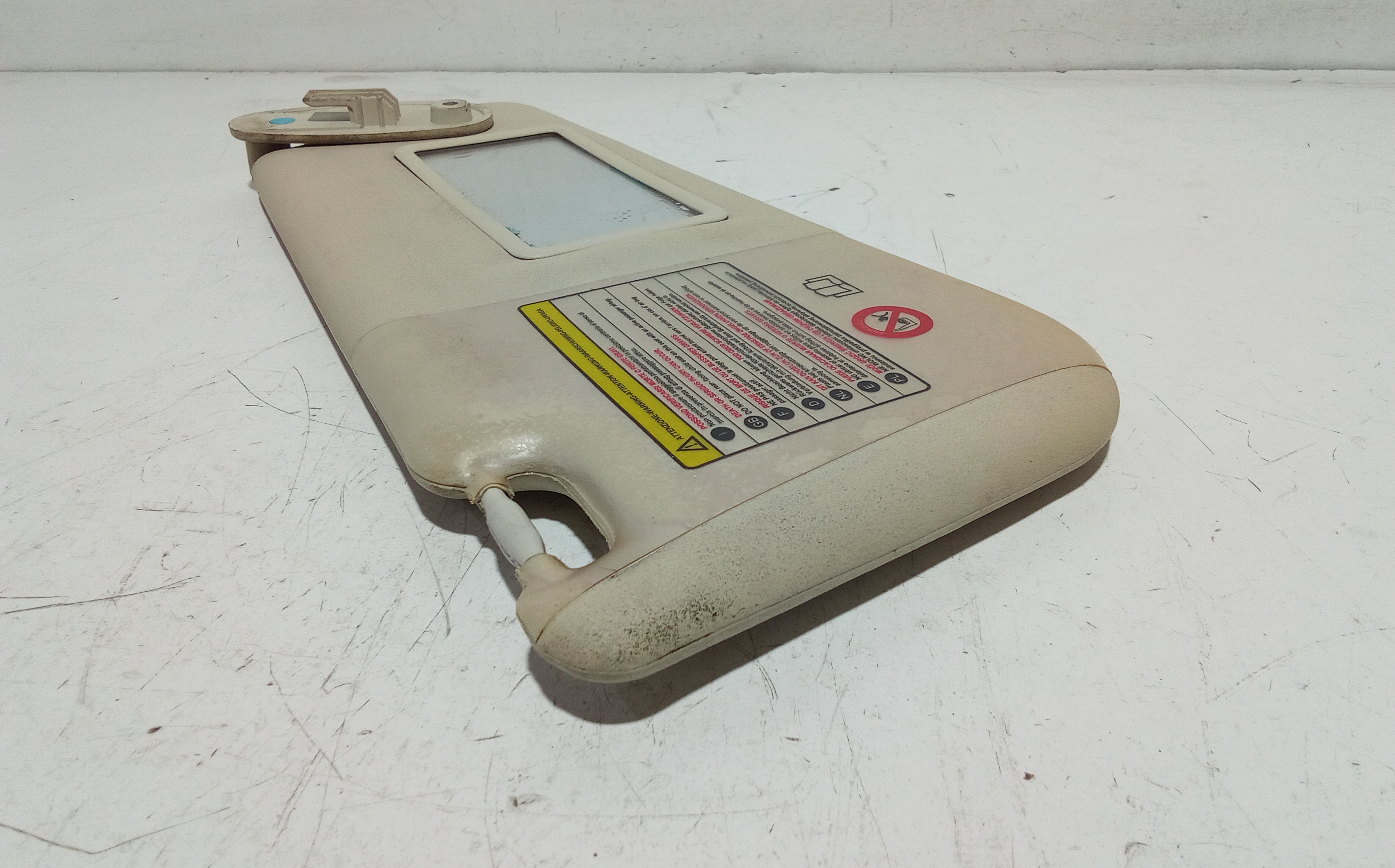 Parasole aletta Lato Passeggero per Fiat Grande Punto 1 Serie (2005 - 2008)