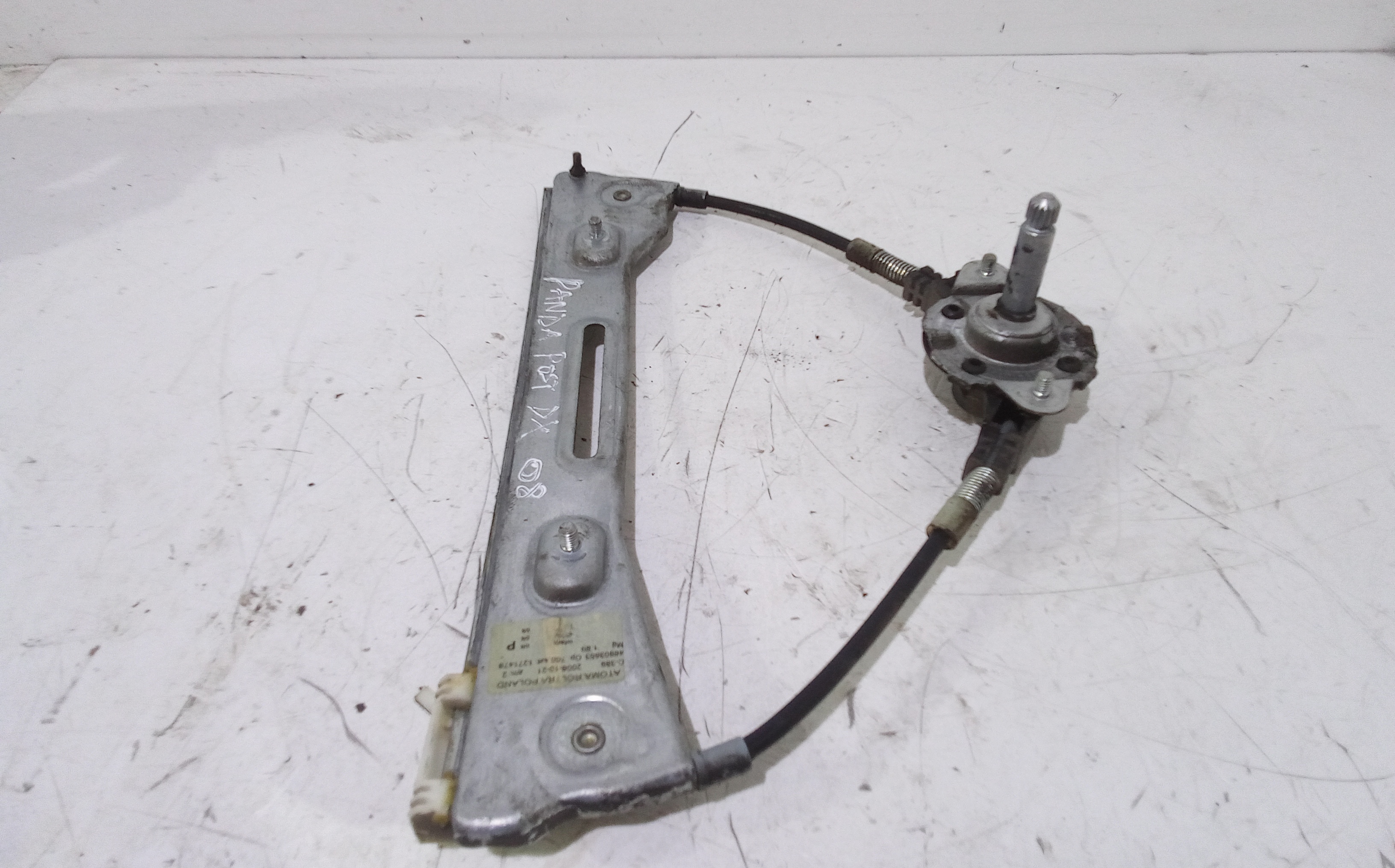 Cremagliera posteriore destra passeggero per Fiat Panda 2 Serie (2003 - 2010)