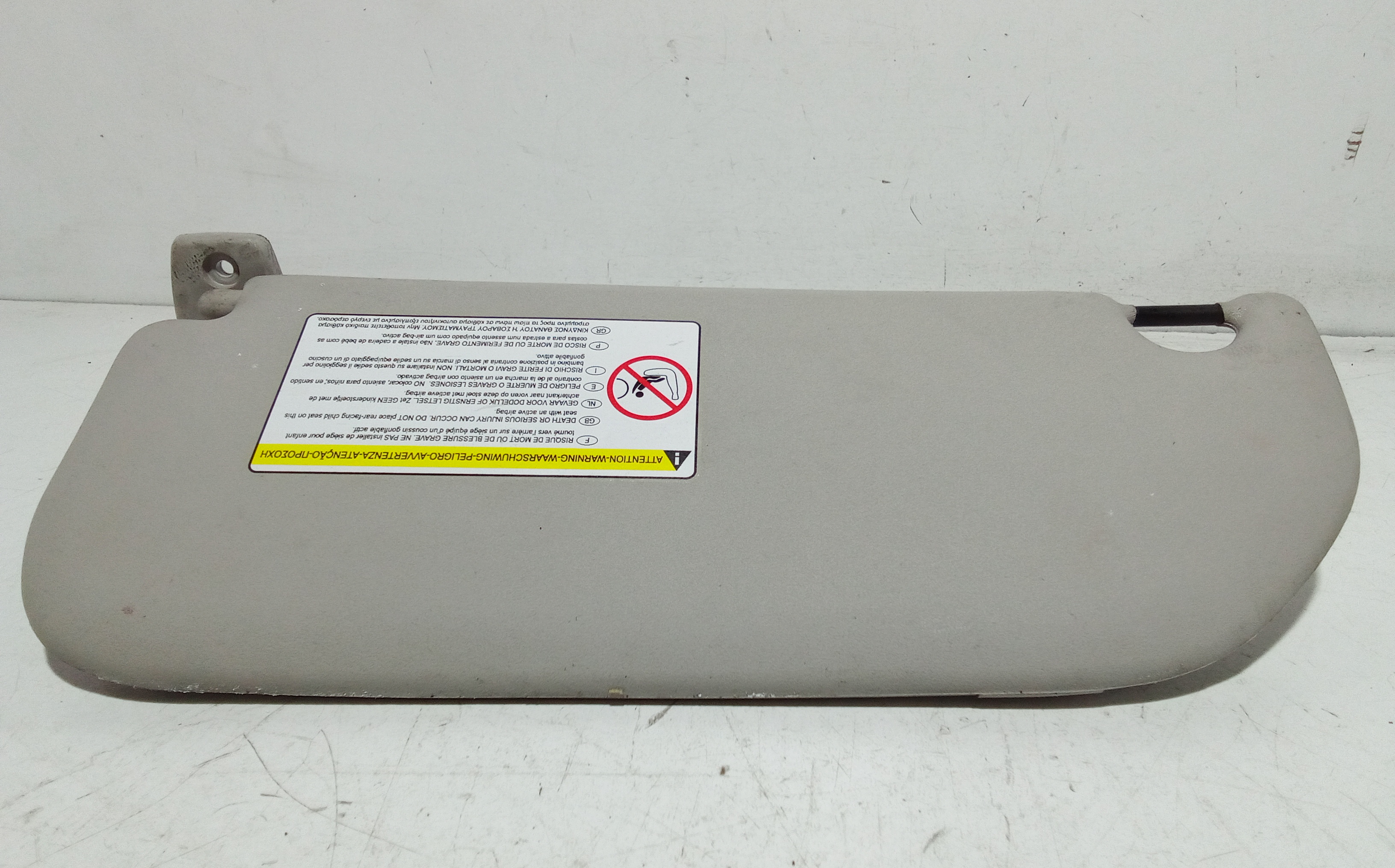 Parasole aletta Lato Passeggero per Toyota Aygo 1 Serie (2005 - 2008)