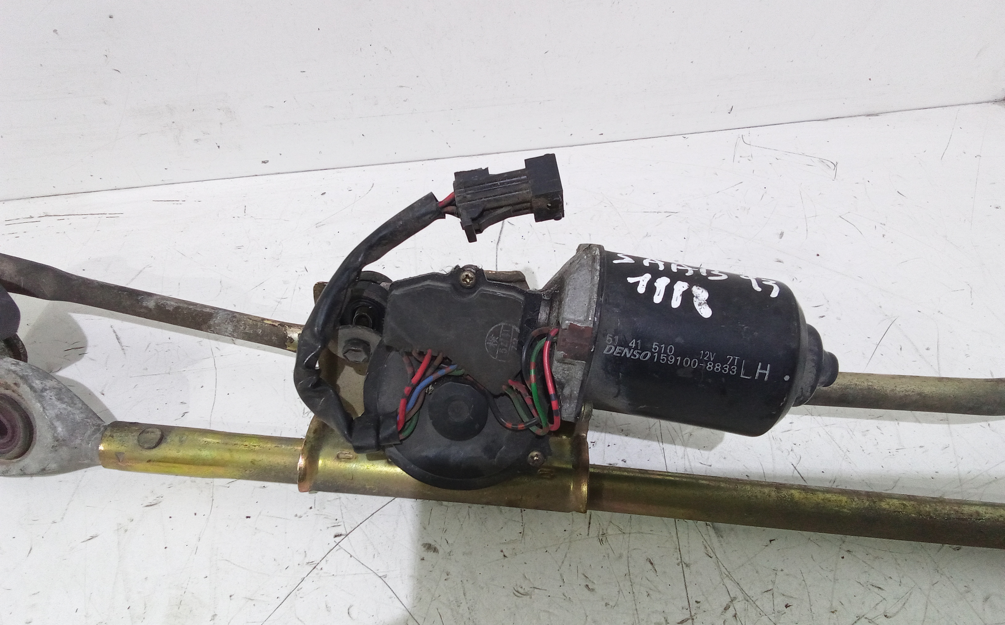 Motorino tergi ant completo di tandem per Saab 9-3 Berlina 1 Serie (1998 - 2003)