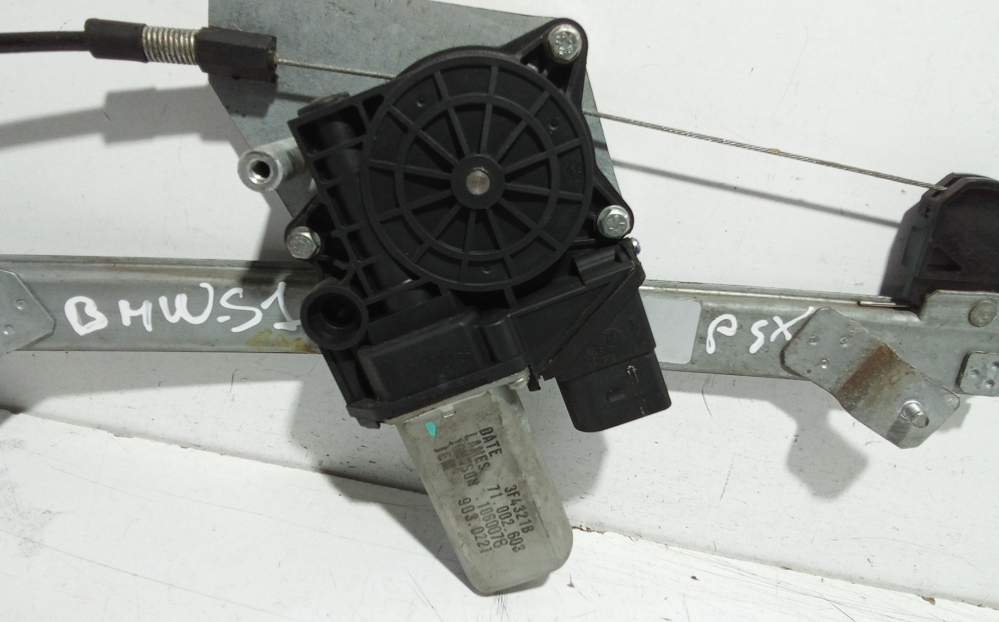 Cremagliera posteriore sinistra guida per Bmw Serie 1 Serie (e87) (04>07) (2004 - 2007)