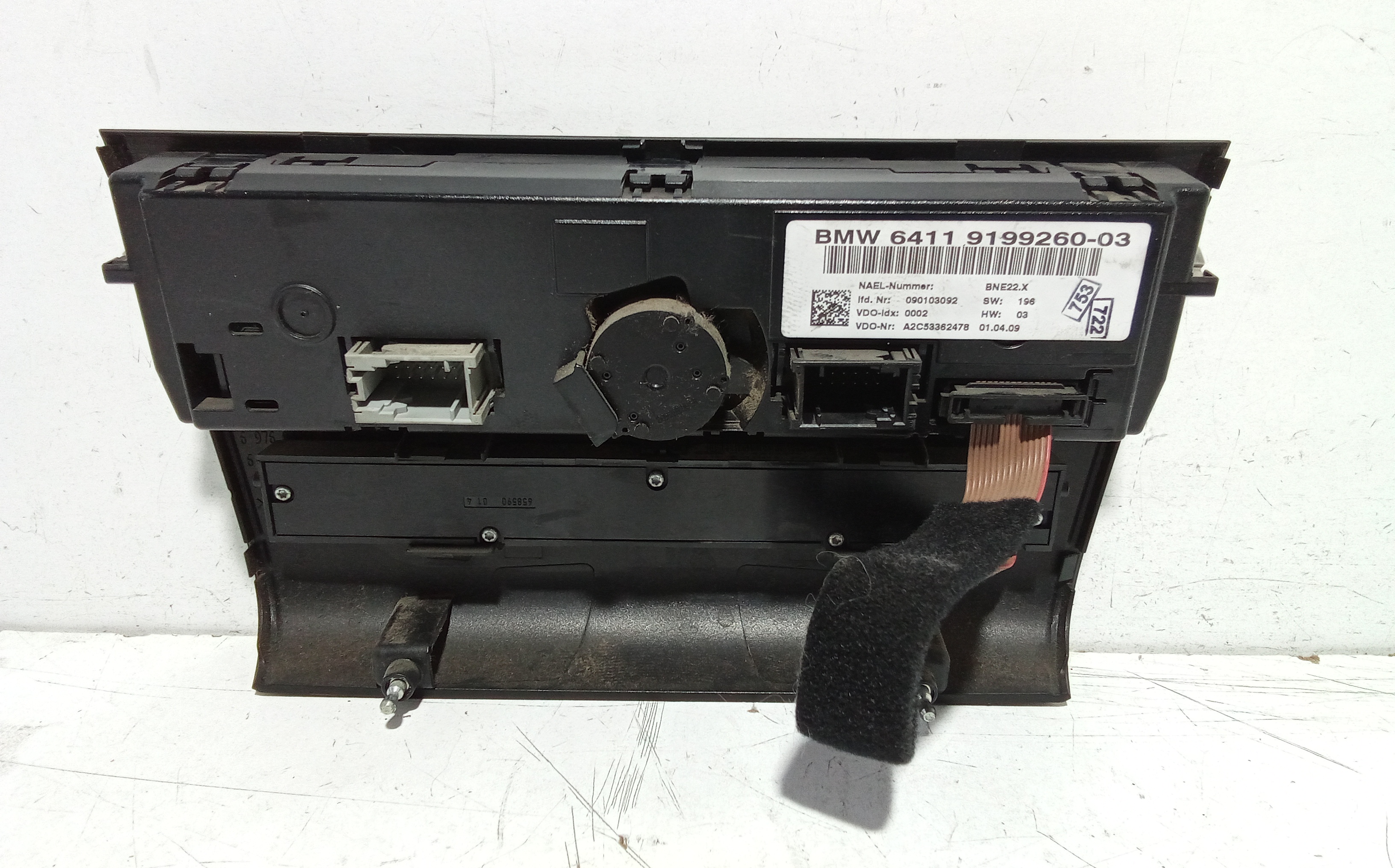 Comandi Clima per Bmw Serie 1 Serie (e87) (04>07) (2004 - 2007)