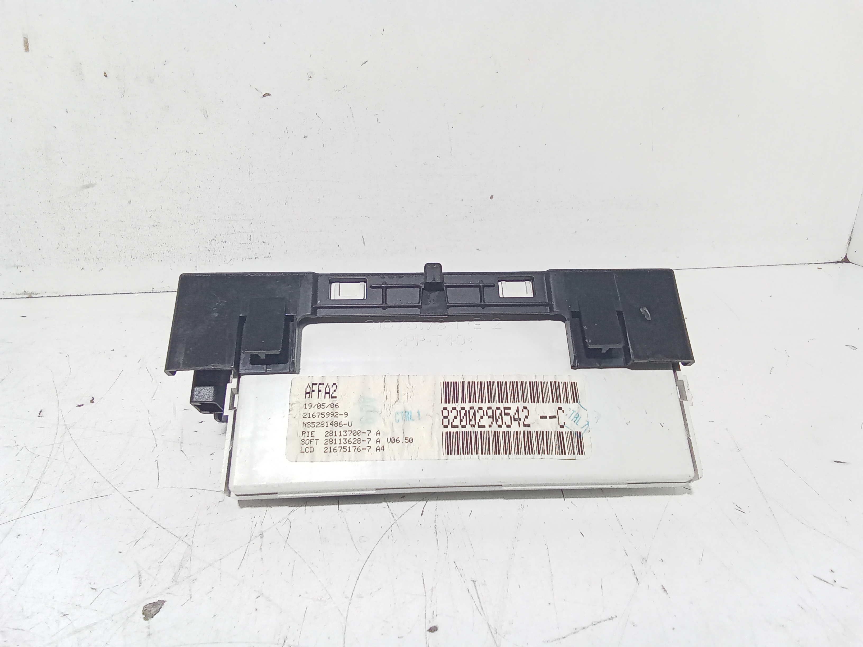 Display orologio per Renault Megane Cabrio (02>10) (2002 - 2010)