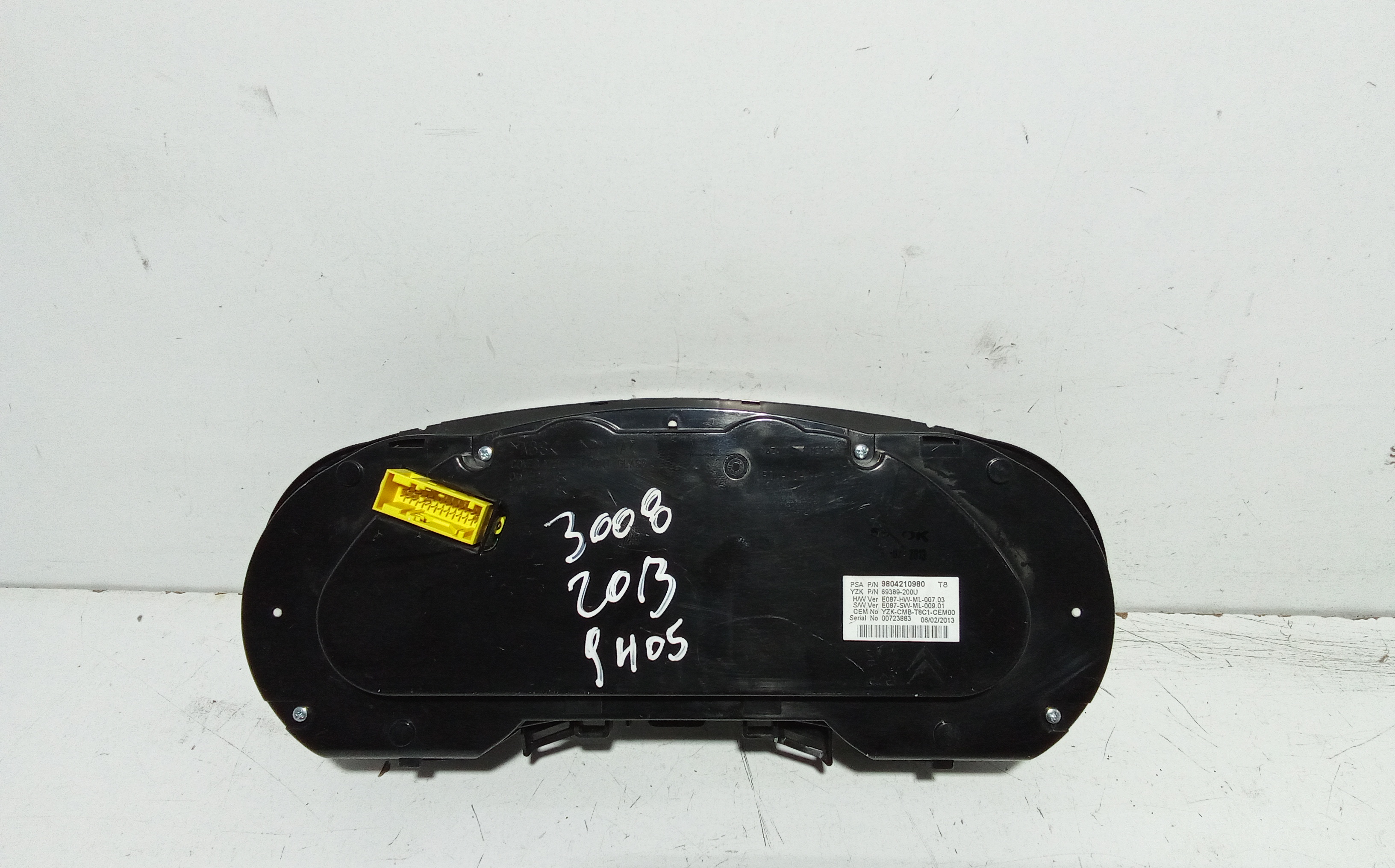 Quadro Strumenti per Peugeot 3008 Serie (09>16) (2009 - 2016)