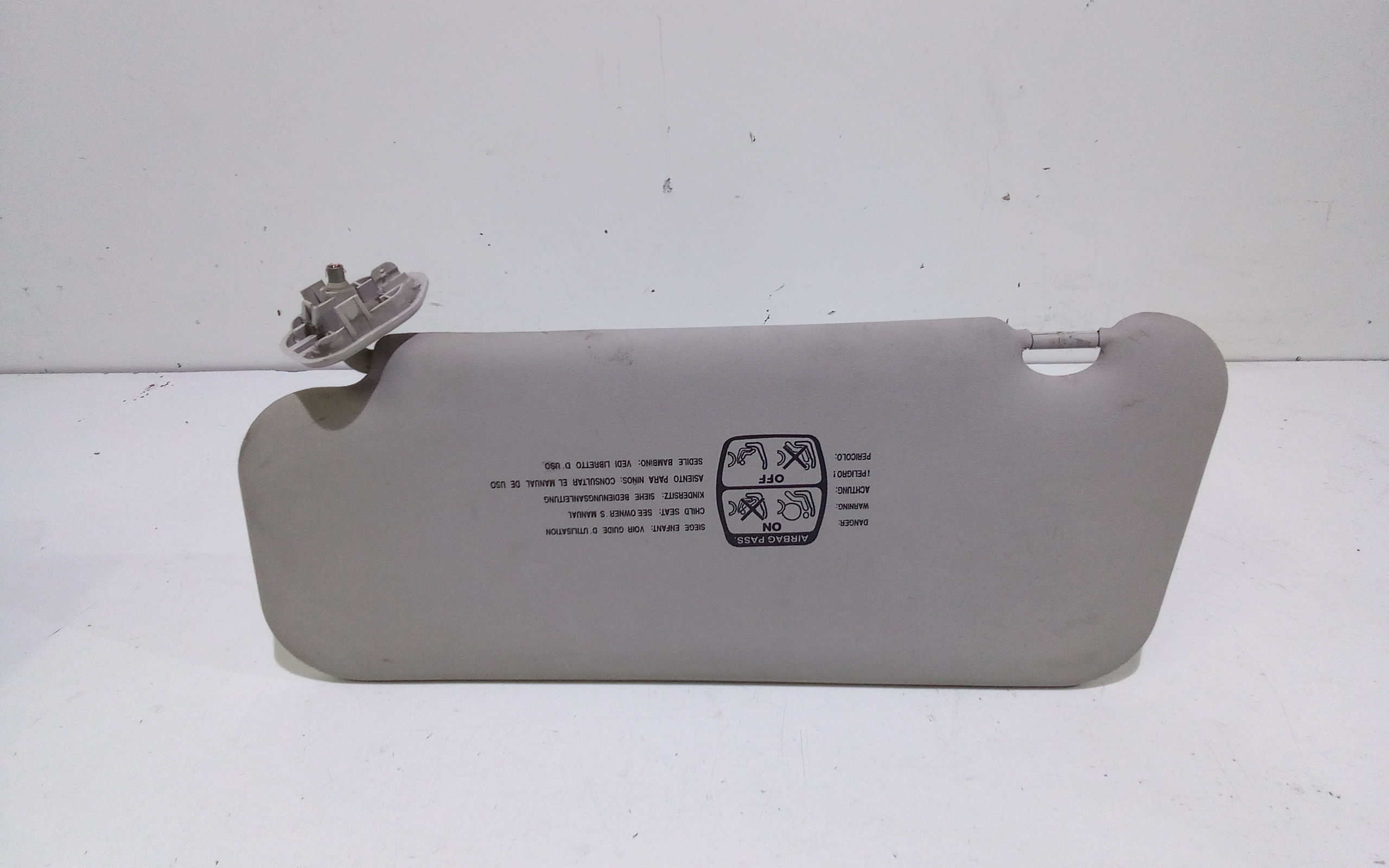 Parasole aletta Lato Passeggero per Citroen Xsara Picasso 2 Serie (2003 - 2006)