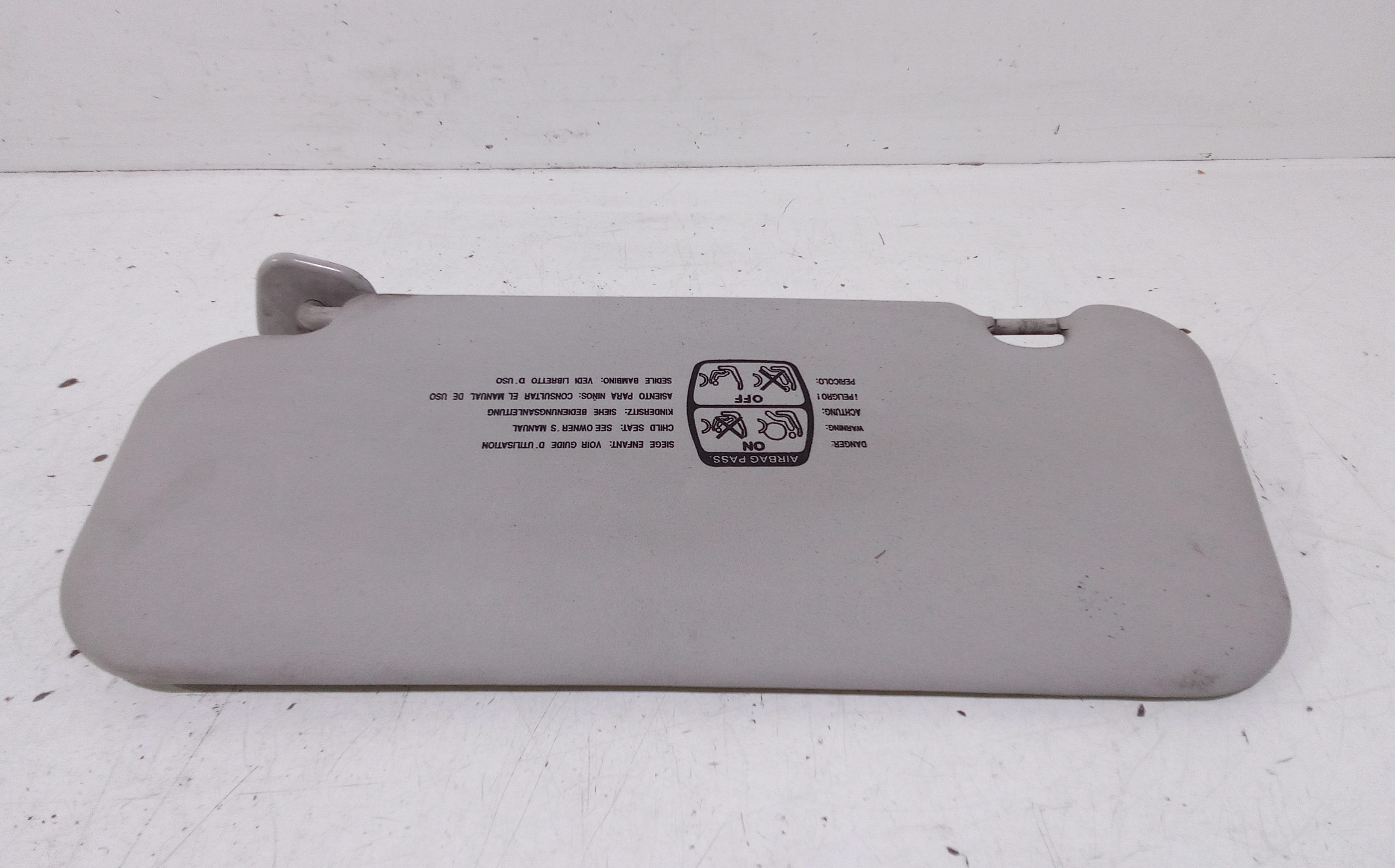 Parasole aletta Lato Passeggero per Citroen Xsara Picasso 2 Serie (2003 - 2006)