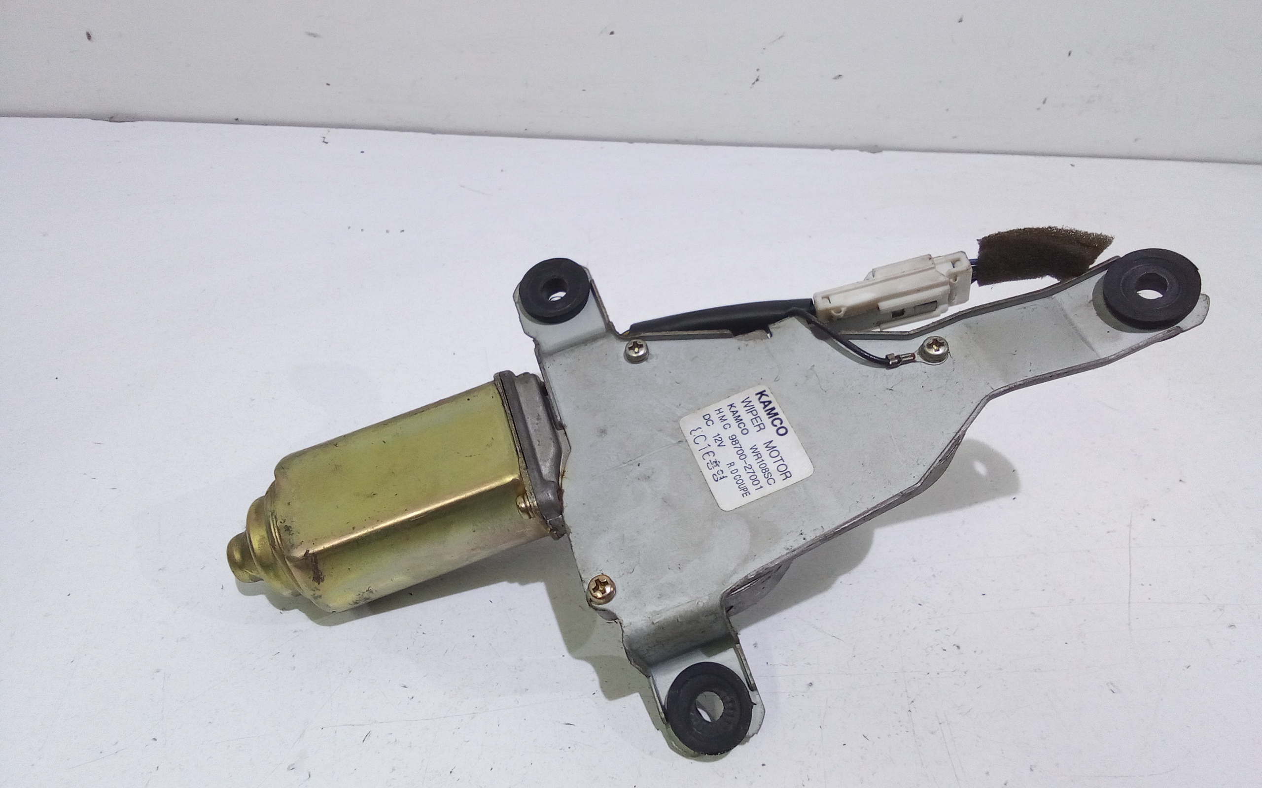 Motorino Tergicristallo Posteriore per Hyundai Coup 2 Serie (1999 - 2002)