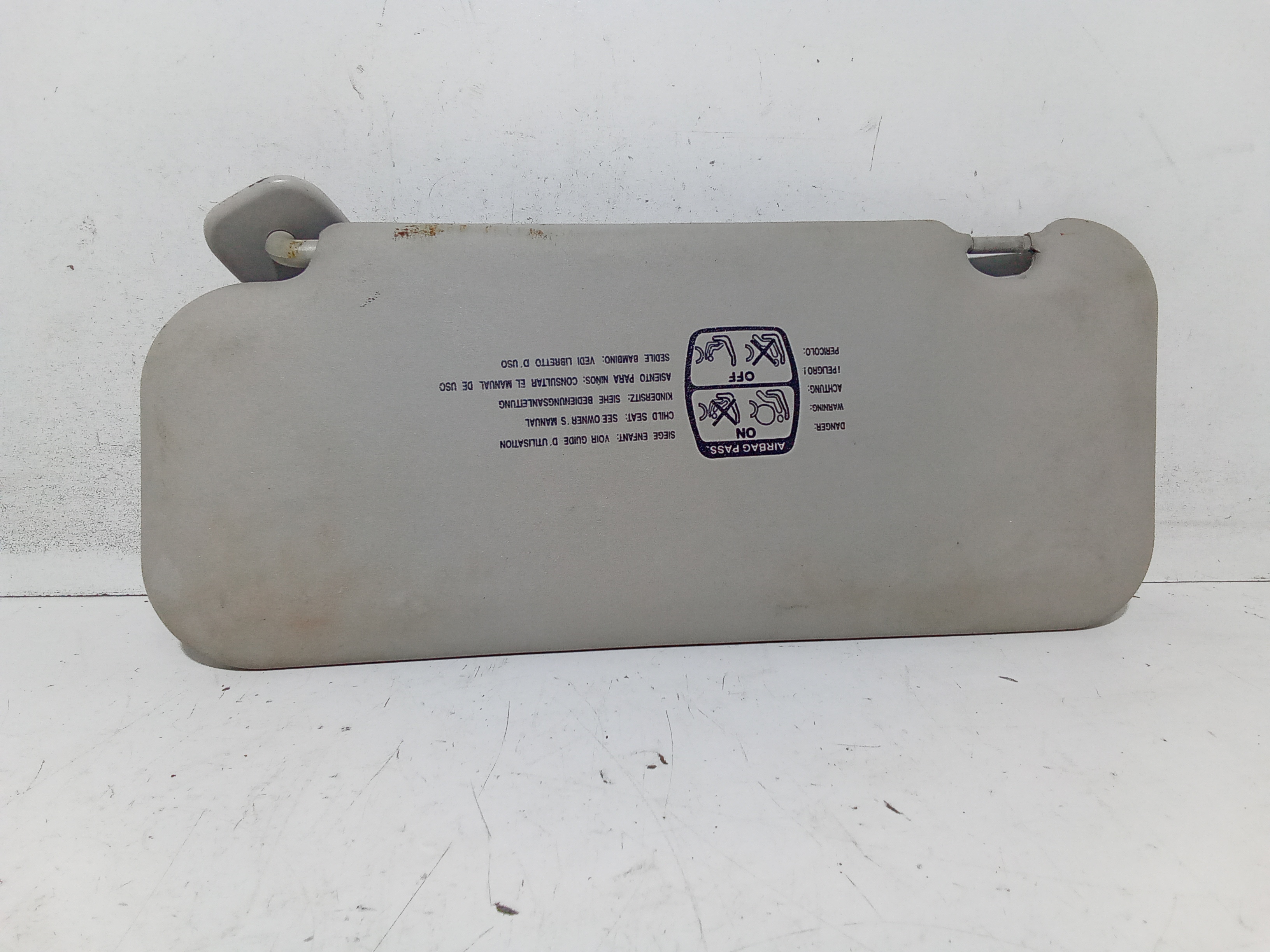 Parasole aletta Lato Passeggero per Peugeot 307 Cabrio (2003 - 2005)