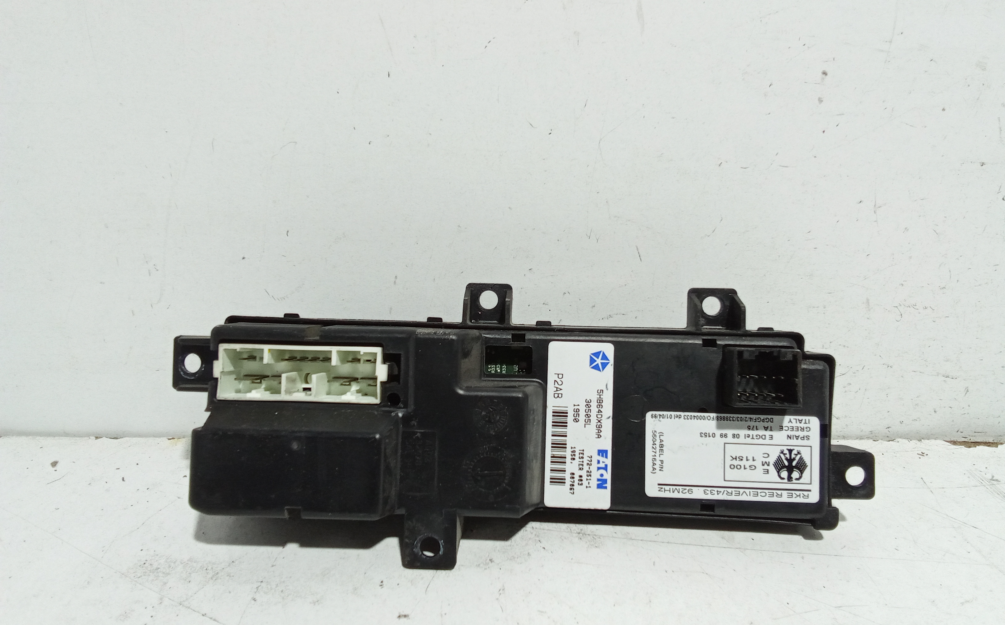 Pulsantiera Anteriore Destra Passeggero per Jeep Grand Cherokee 2 Serie (1999 - 2004)