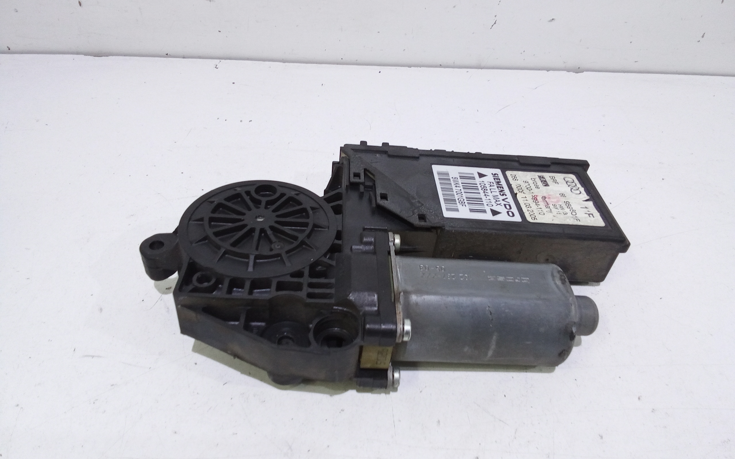 Motorino Alzavetro anteriore Sinistro per Audi A4 Avant (8ed) (04>08) (2004 - 2008)