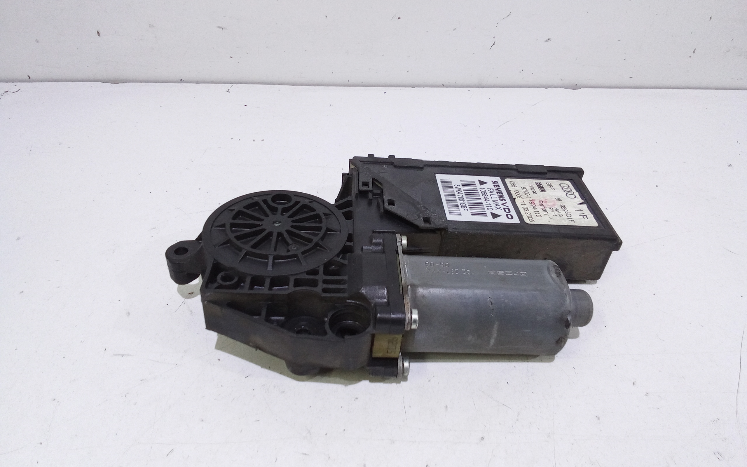 Motorino Alzavetro anteriore Sinistro per Audi A4 Avant (8ed) (04>08) (2004 - 2008)