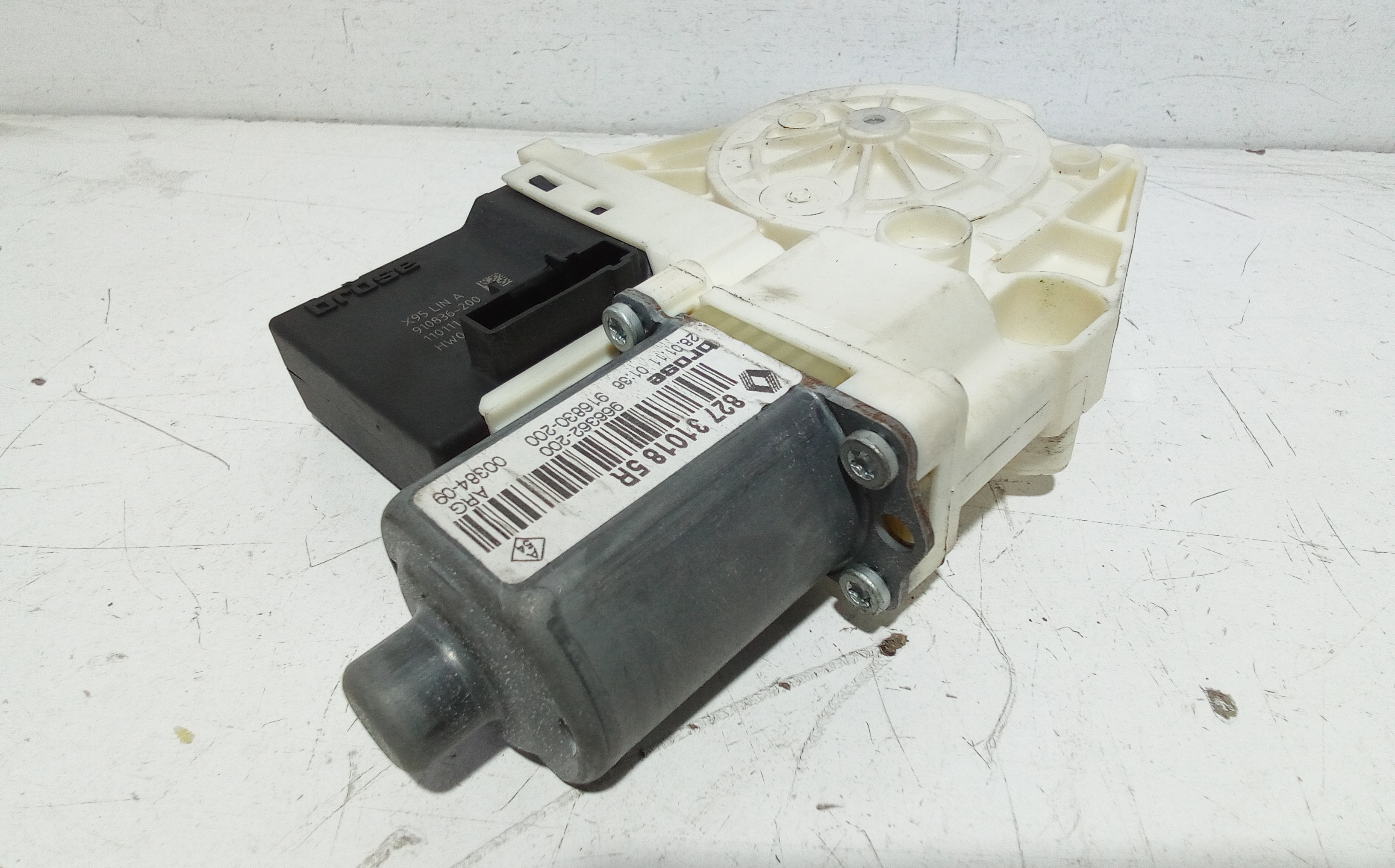 Motorino Alzavetro posteriore Sinistro per Renault Megane Serie (08>12) (2008 - 2012)