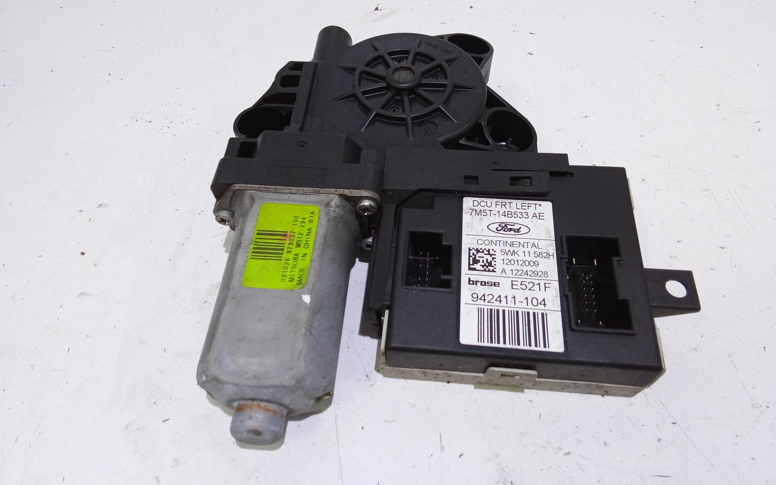 Motorino Alzavetro anteriore destra per Ford Kuga Serie (cbv) (08>13) (2008 - 2013)