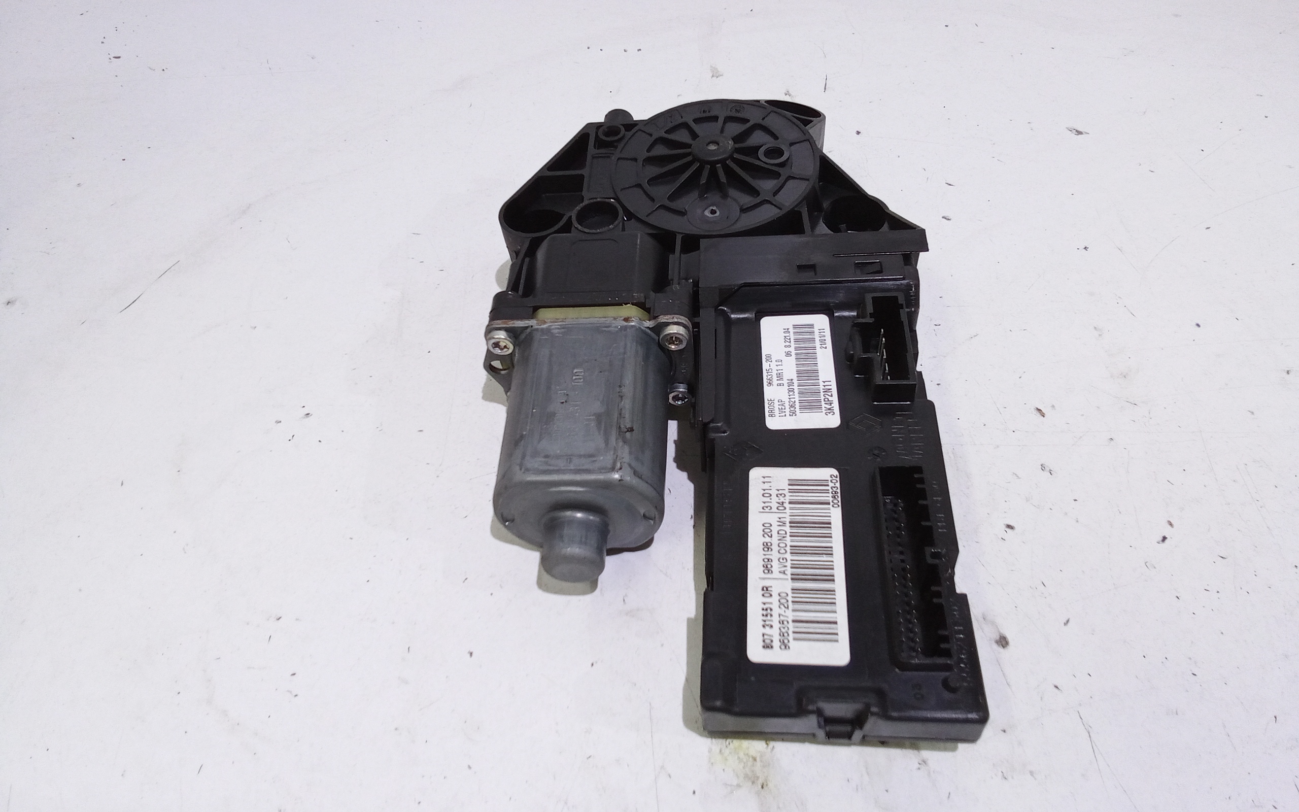 Motorino Alzavetro anteriore Sinistro per Renault Megane Serie (08>12) (2008 - 2012)