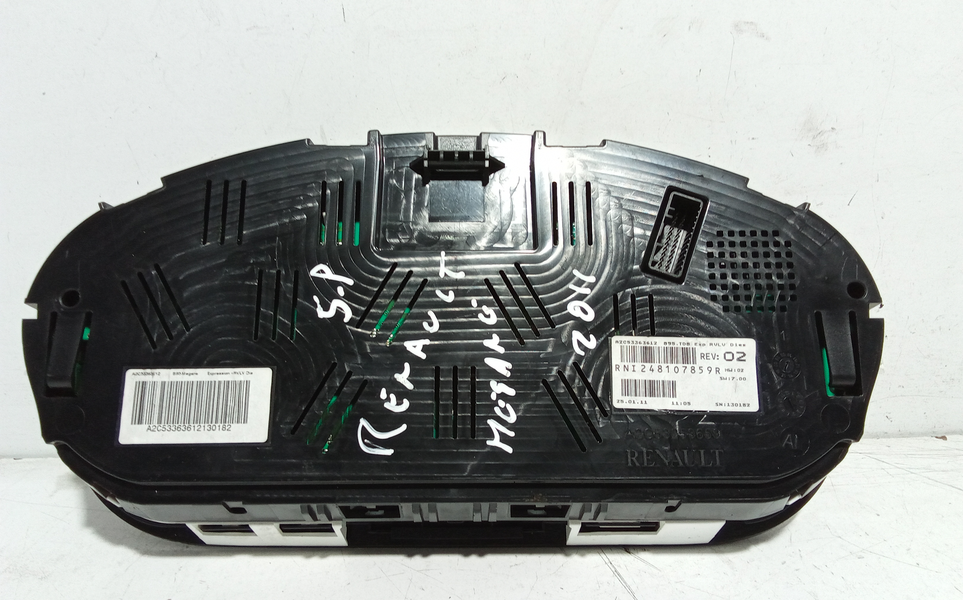 Quadro Strumenti per Renault Megane Serie (08>12) (2008 - 2012)