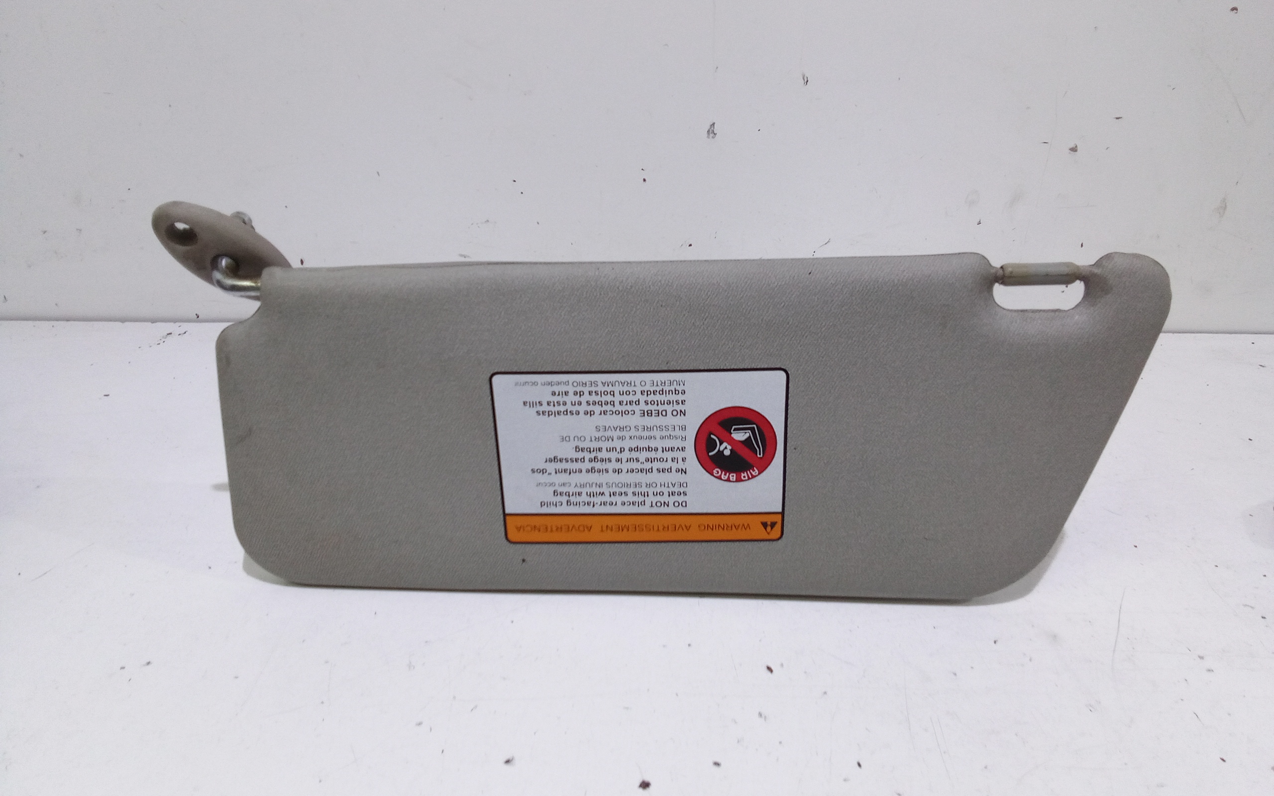 Parasole aletta Lato Passeggero per Chevrolet Matiz 2 Serie (2001 - 2005)