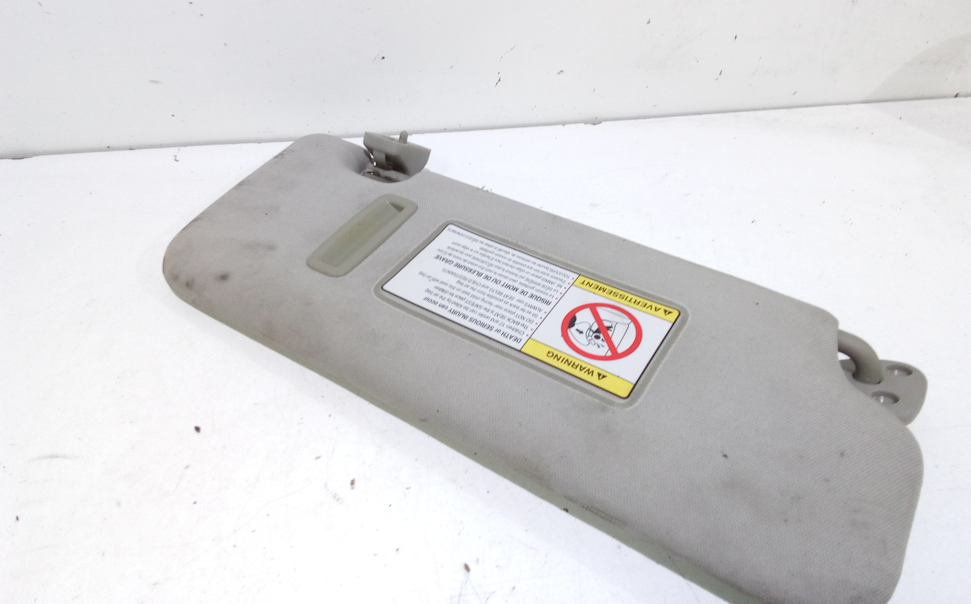 Parasole aletta anteriore Lato Guida per Ssangyong Kyron 1 Serie (2005 - 2007)