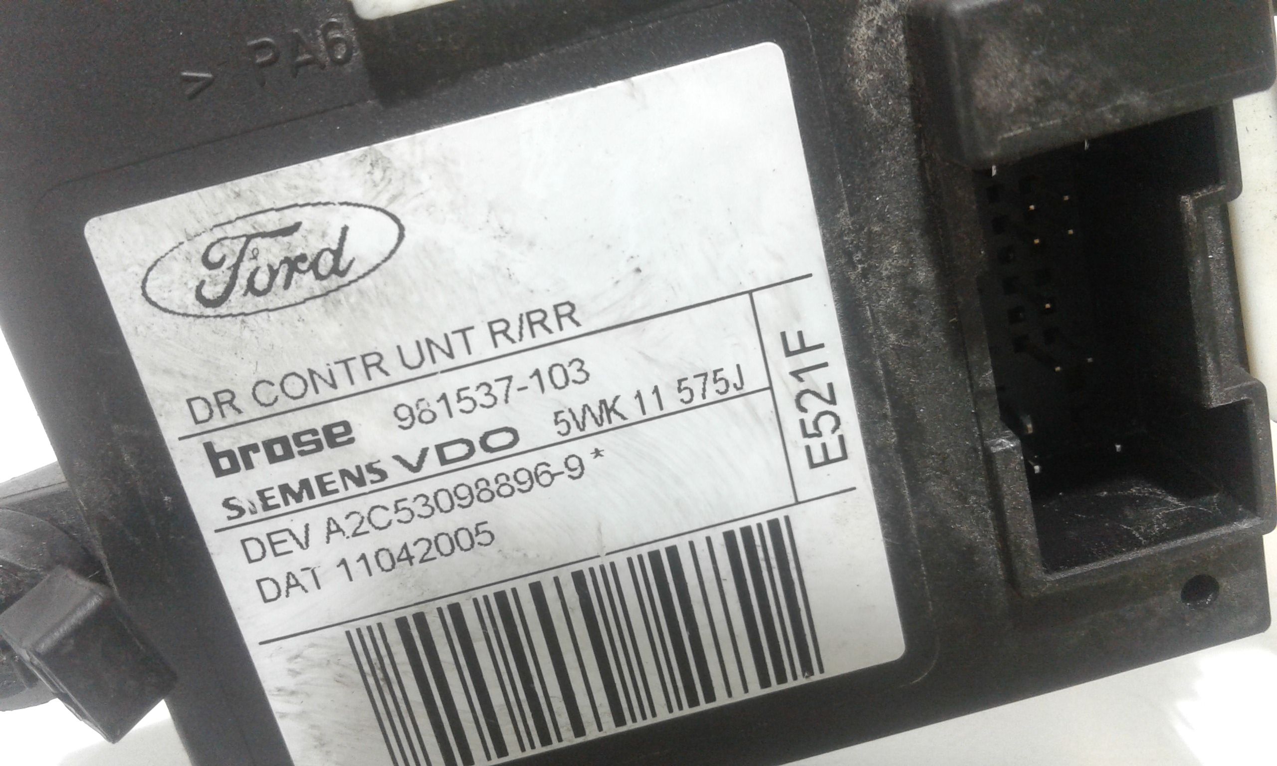 Motorino Alzavetro posteriore Sinistro FORD C - Max Serie (03>07)