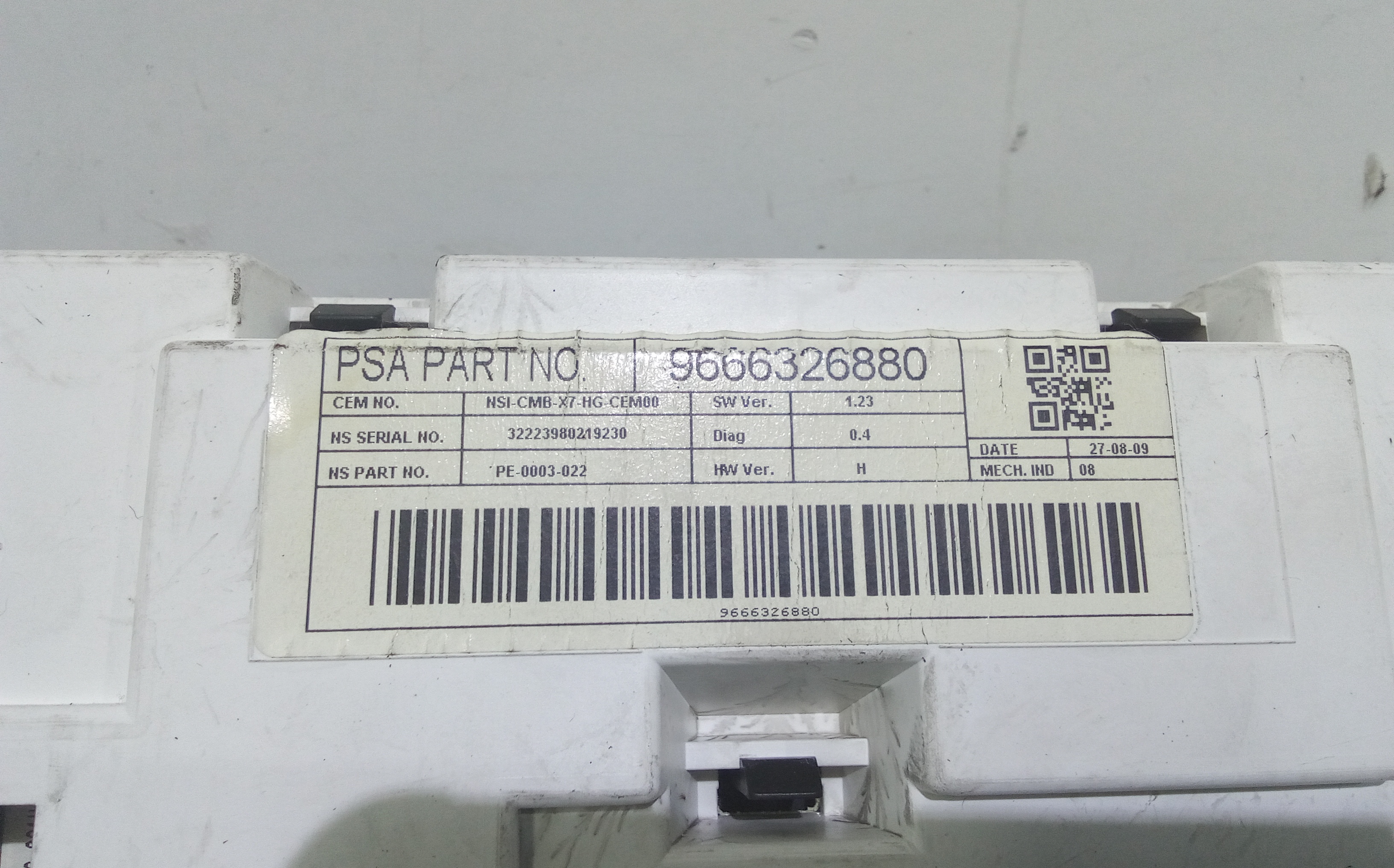 Quadro Strumenti per Citroen C5 Break 3a serie (08>) (2008 - )