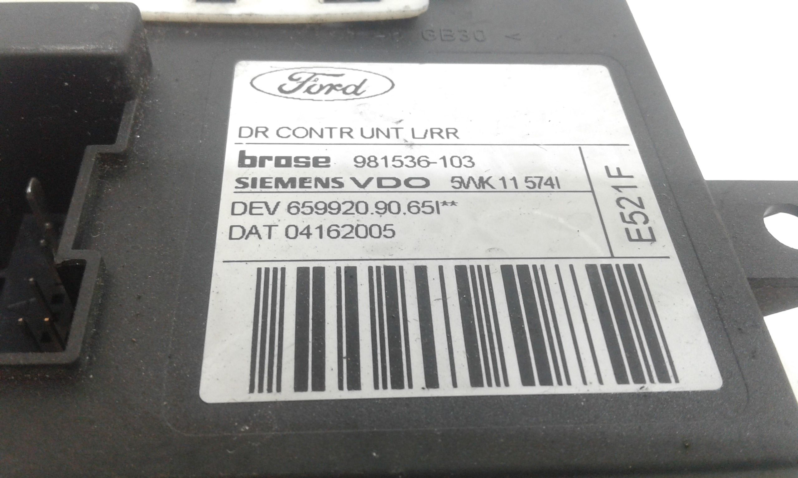 Motorino Alzavetro posteriore Sinistro FORD C - Max Serie (03>07)