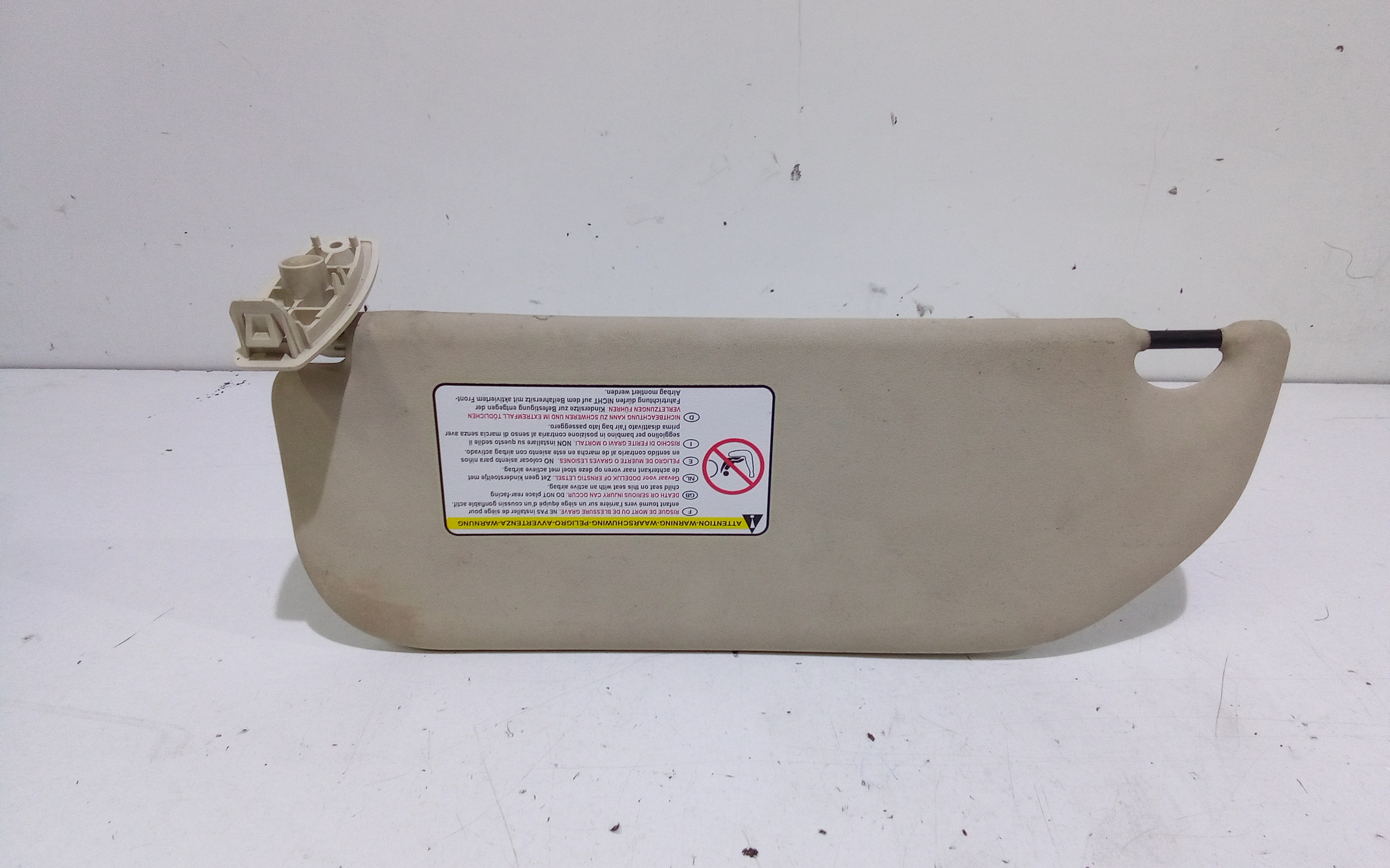 Parasole aletta Lato Passeggero per Citroen C4 Berlina (2004 - 2008)