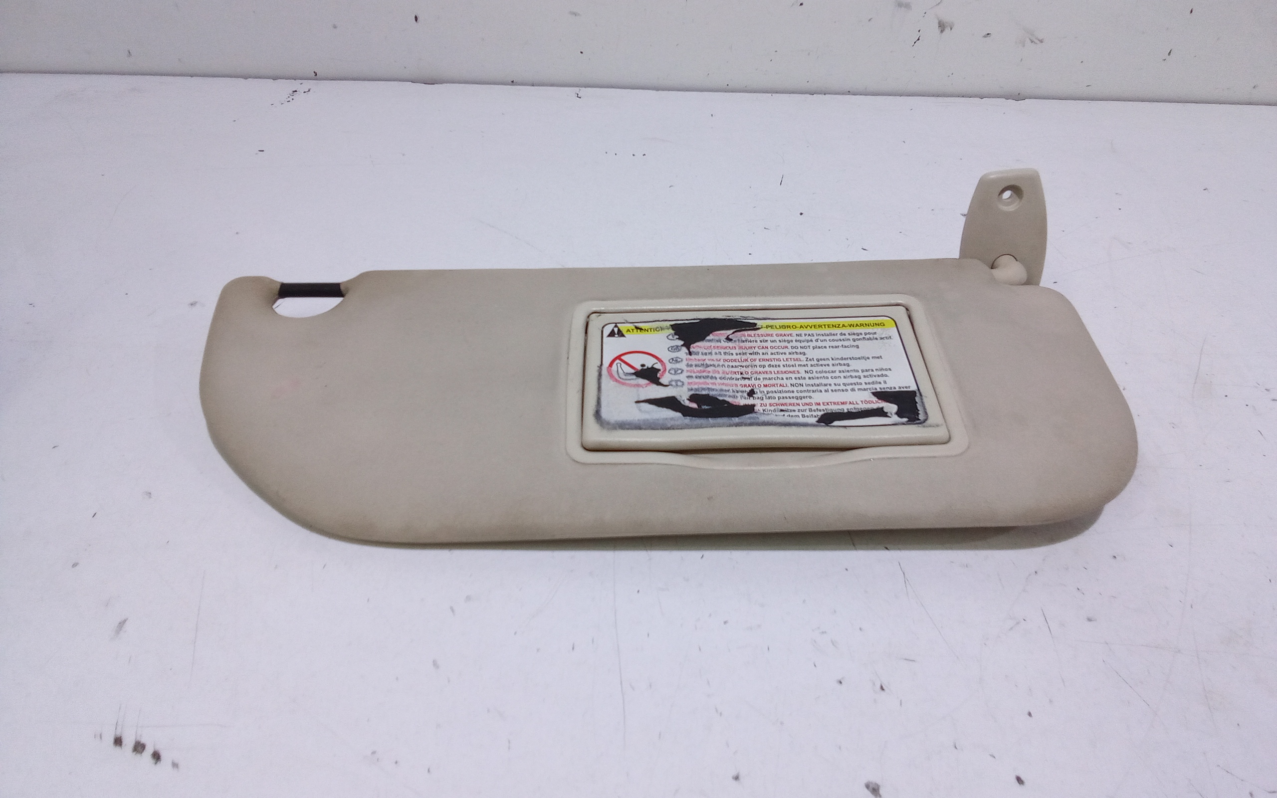 Parasole aletta Lato Passeggero per Citroen C4 Berlina (2004 - 2008)